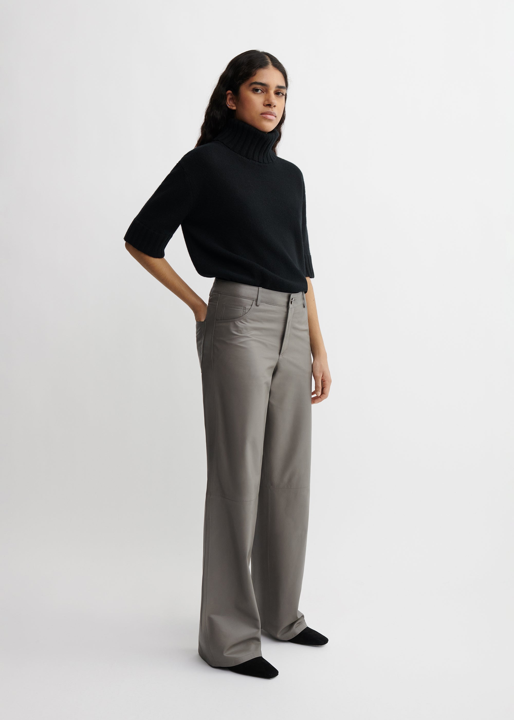 POLLY | Leather Trousers