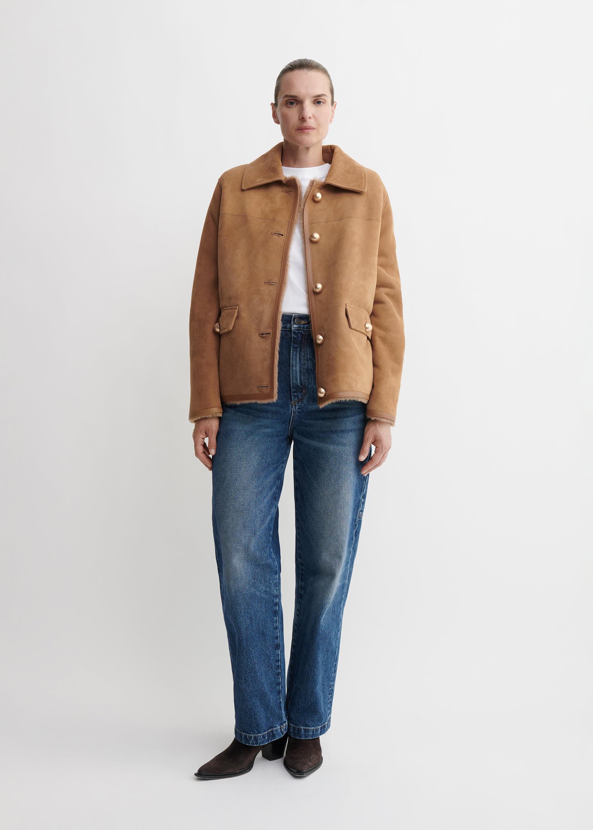 JULIETTA | Reversible Shearling Jacket