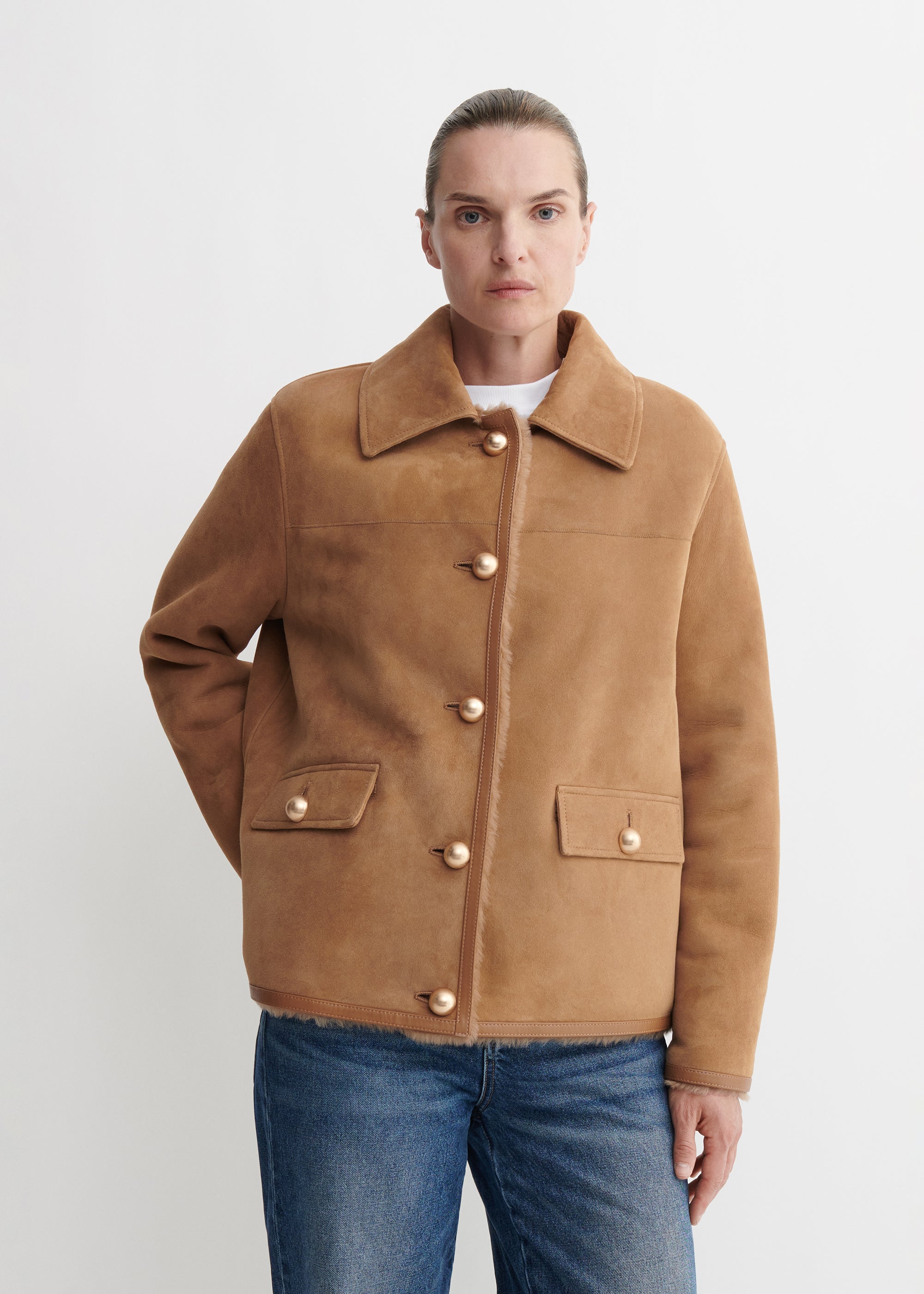 JULIETTA | Reversible Shearling Jacket