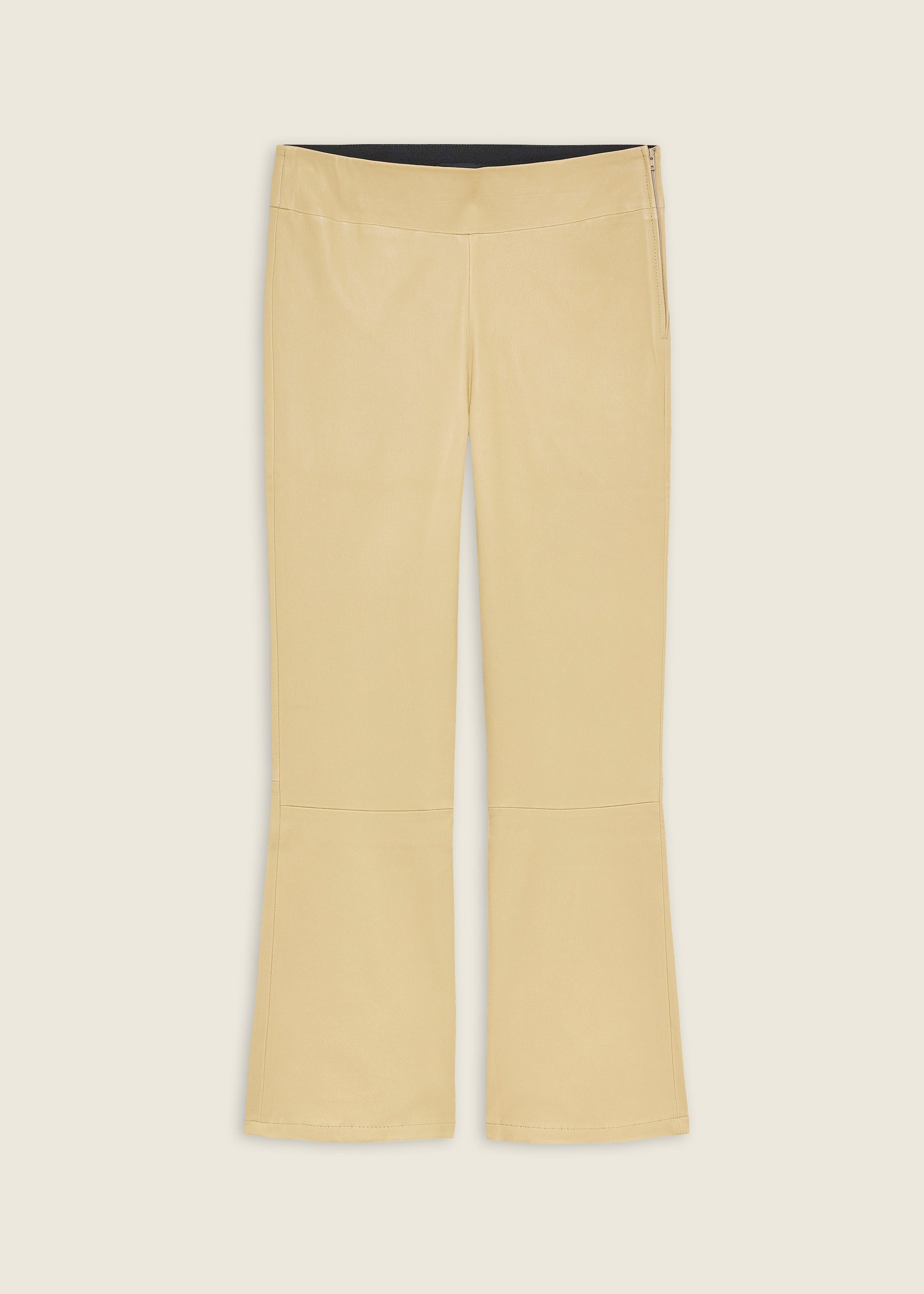 ZARAGOZA | Leather Flared Legging