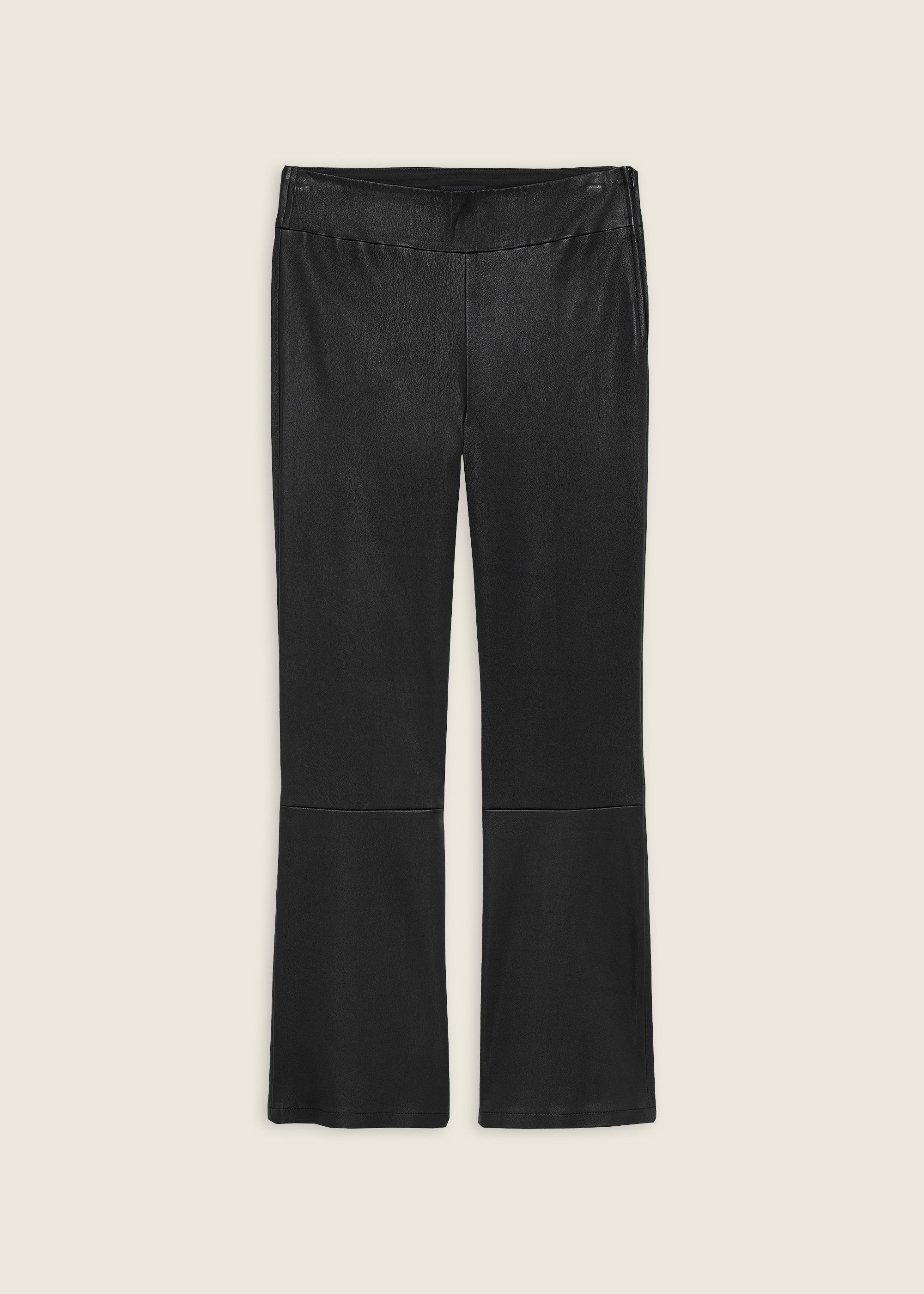 ZARAGOZA | Leather Flared Legging