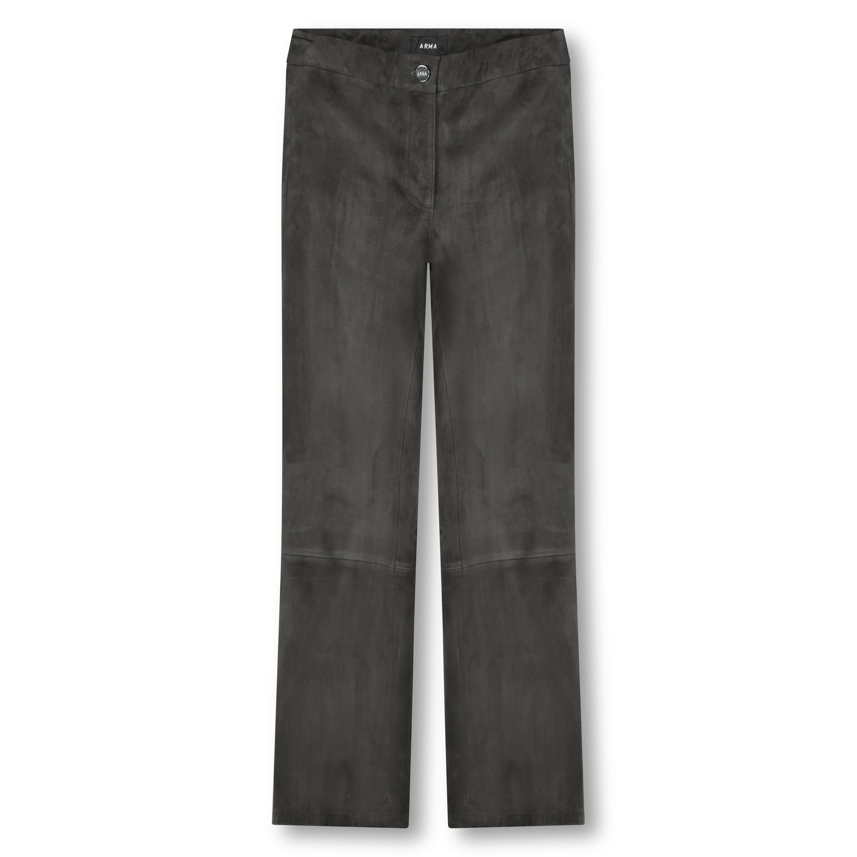 LIVELY | Wildleder-Leggings mit Schlagseite