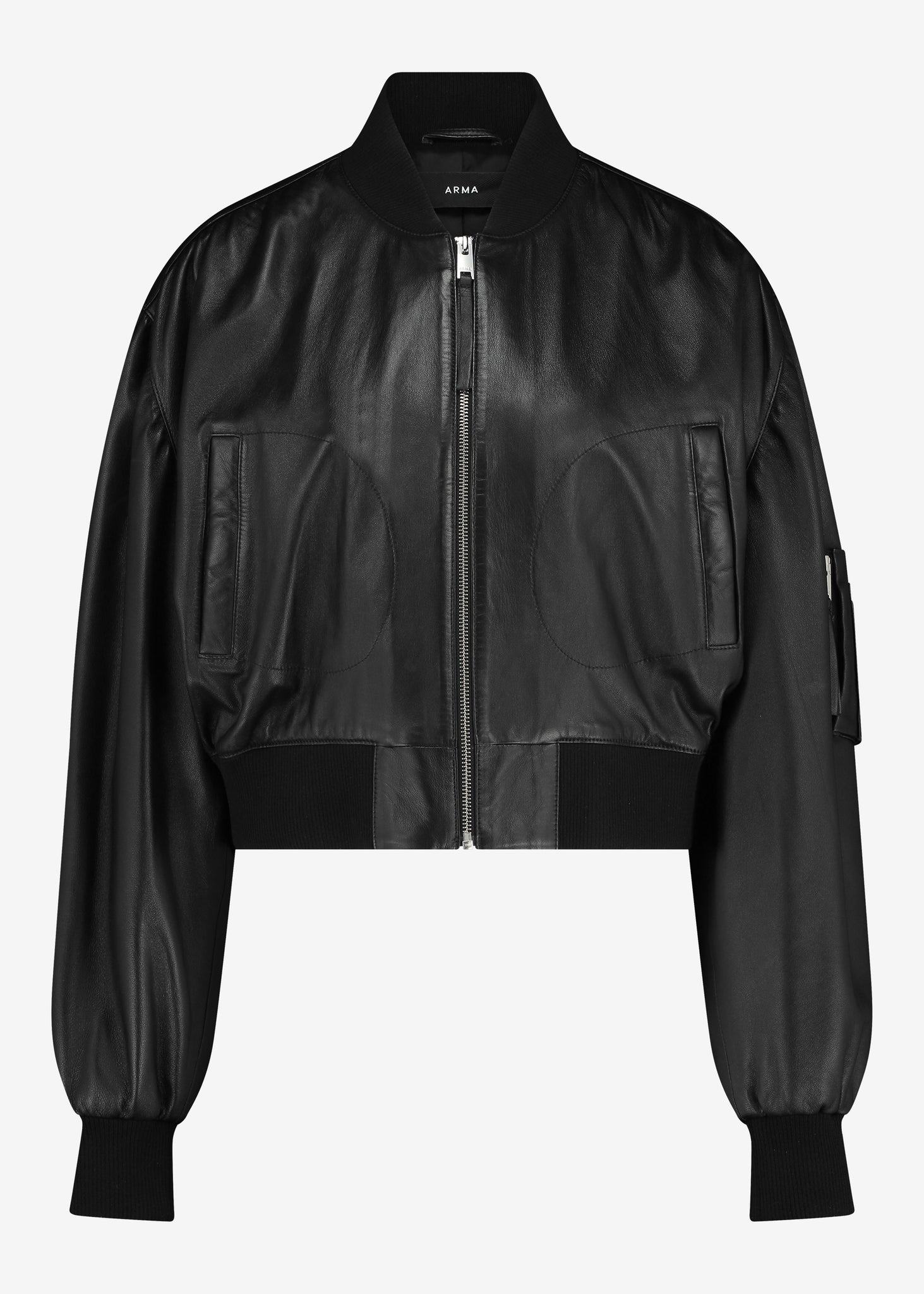 SALINAS | Leather Bomber Jacket