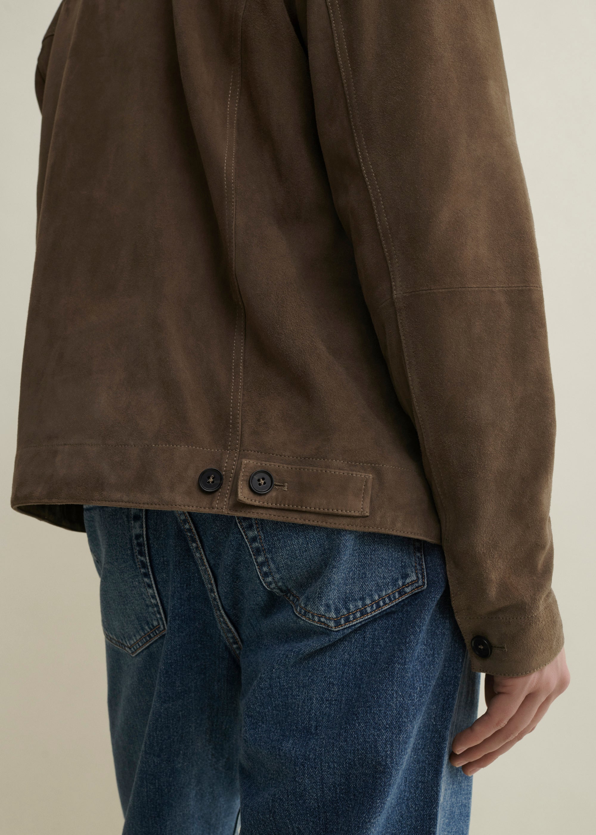JADEN | Suede Jacket | Soil