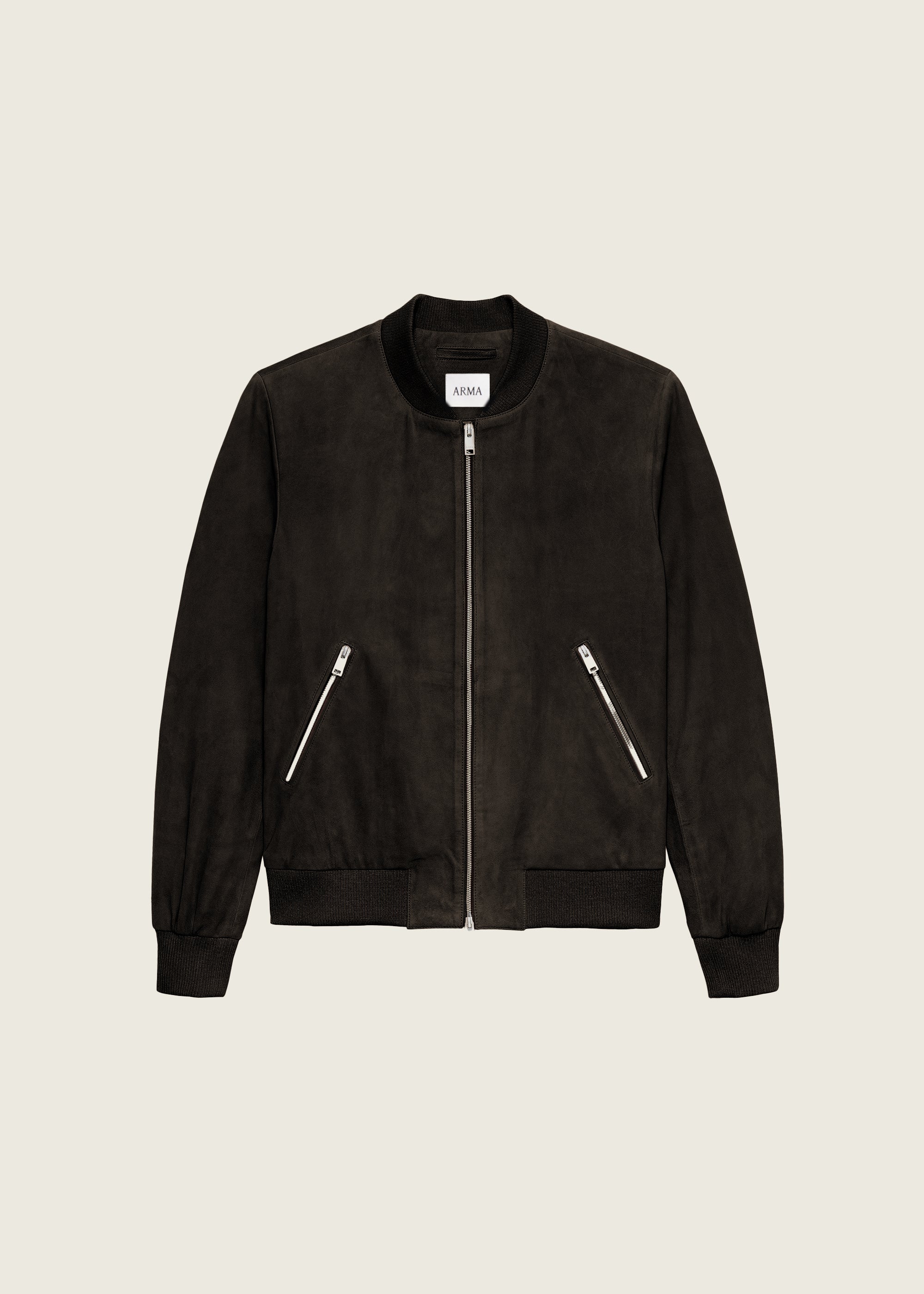 DIDIER | Wildleder Bomberjacke | Iron