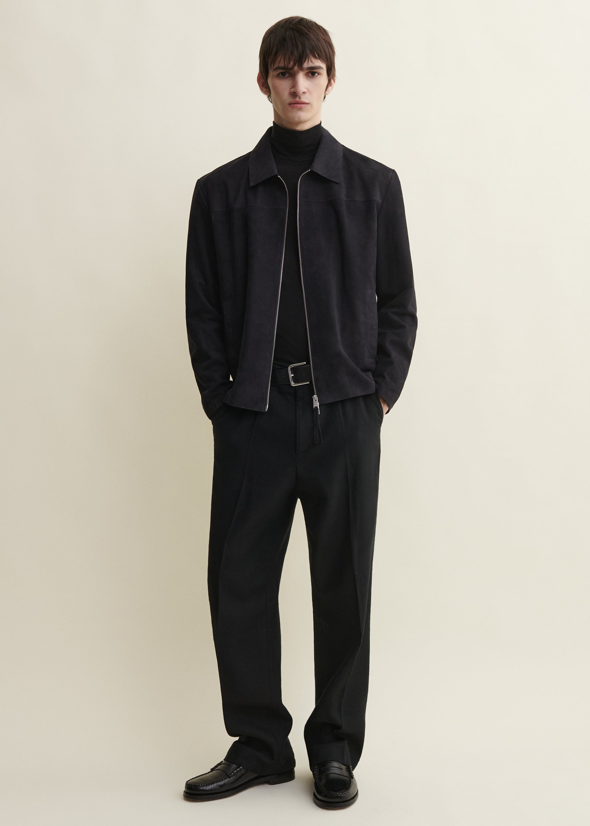 HARDIN | Suede Jacket | Night