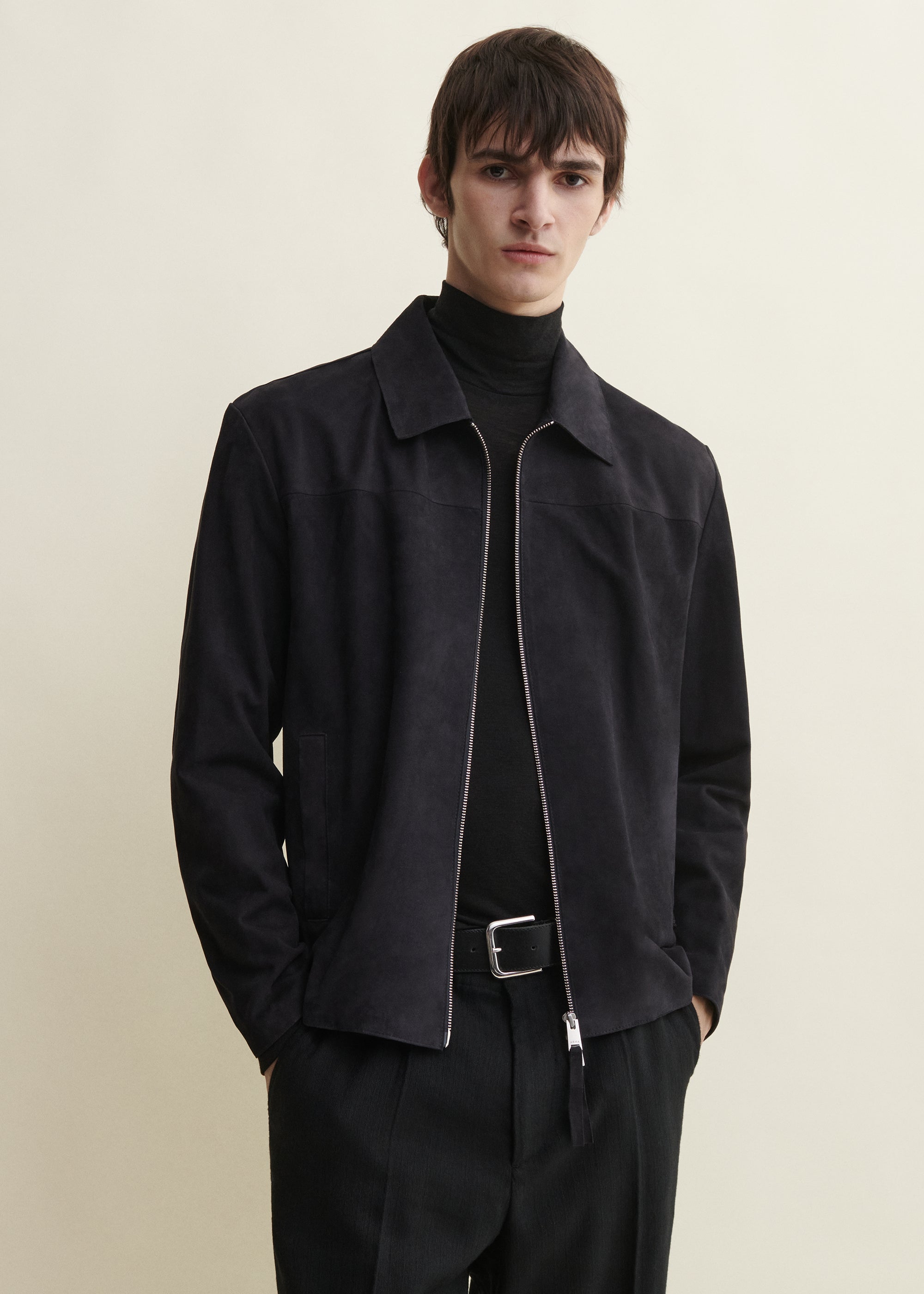 HARDIN | Suede Jacket | Night