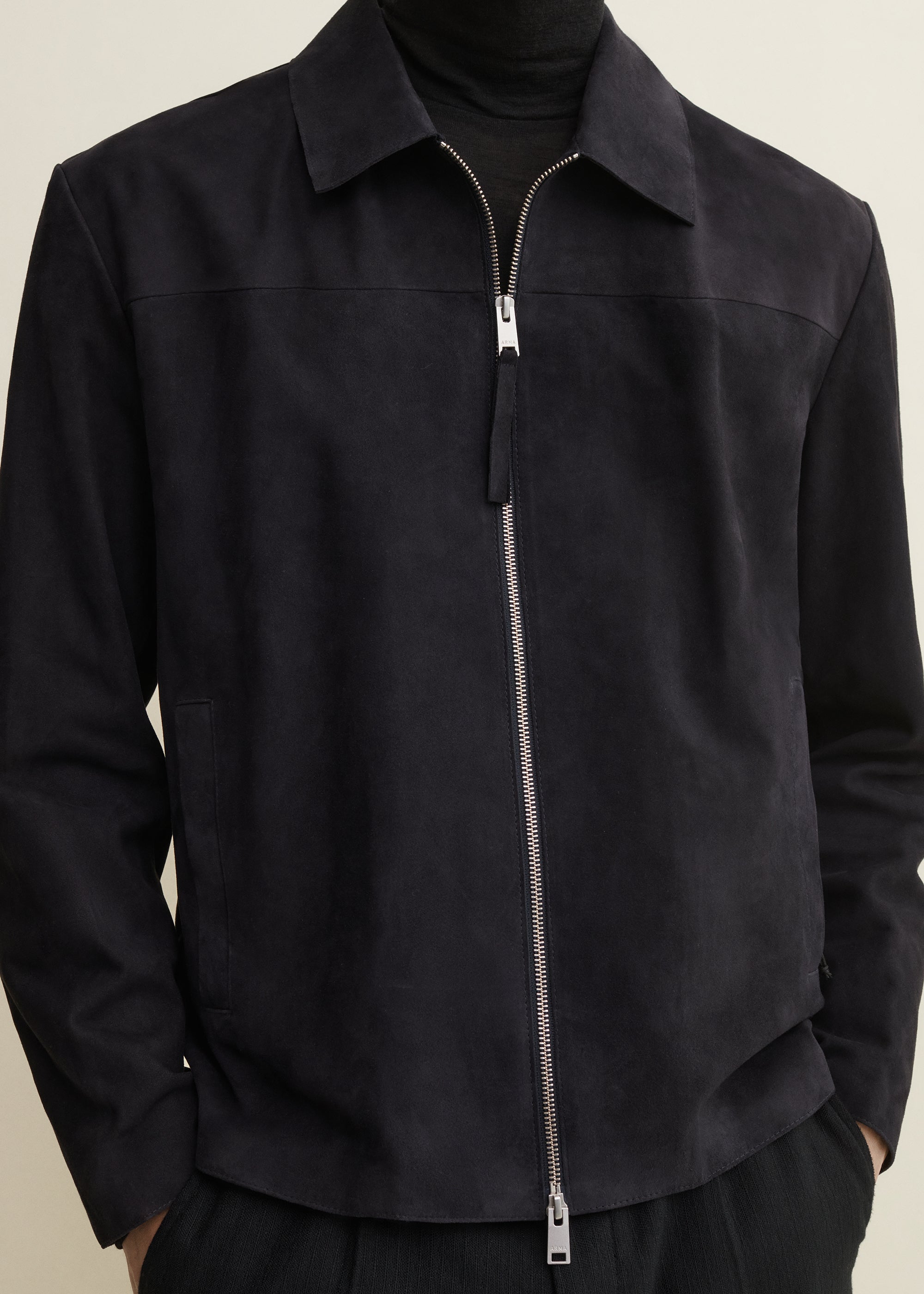 HARDIN | Suede Jacket | Night