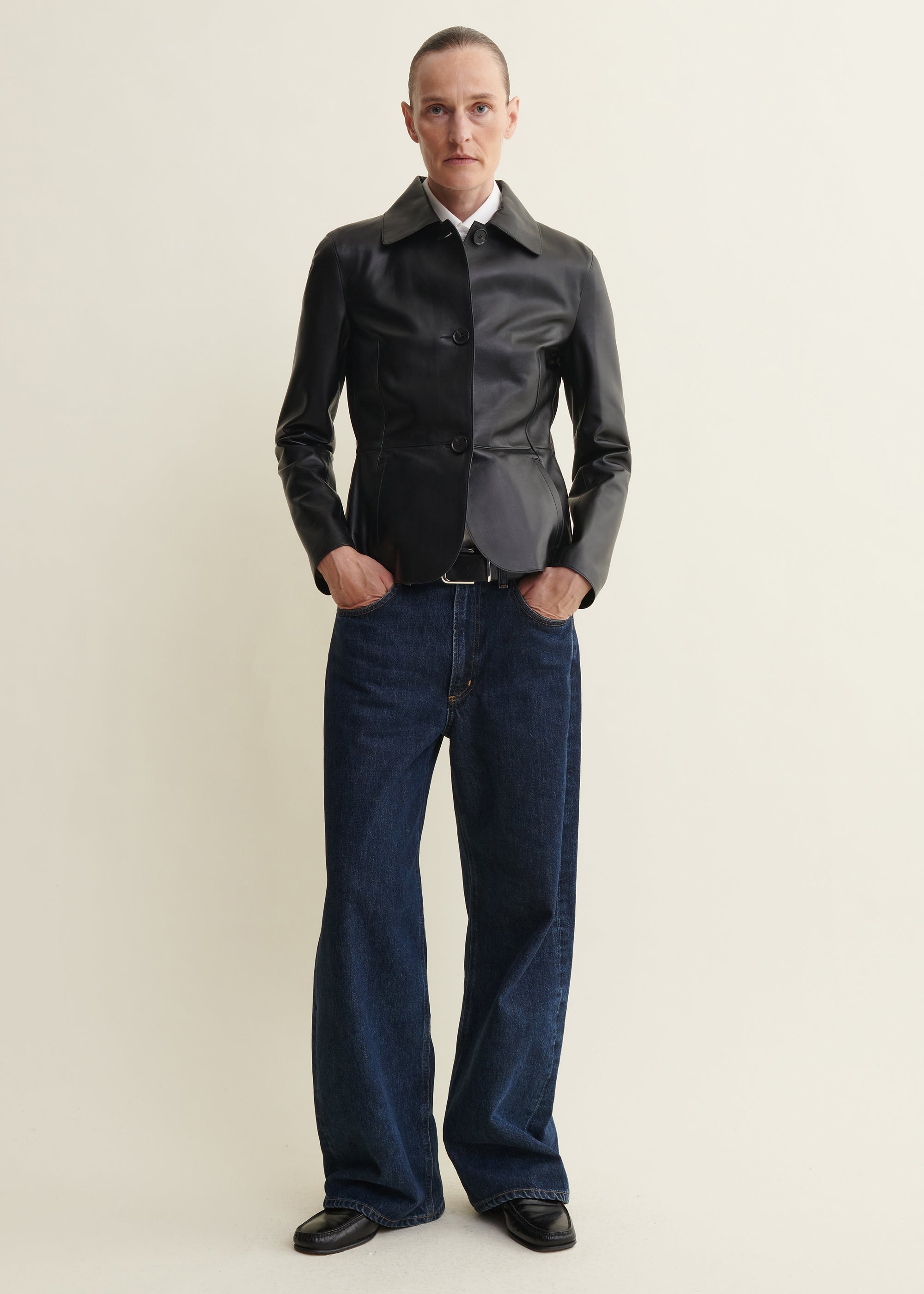 CARMEN | Leather Jacket | Black