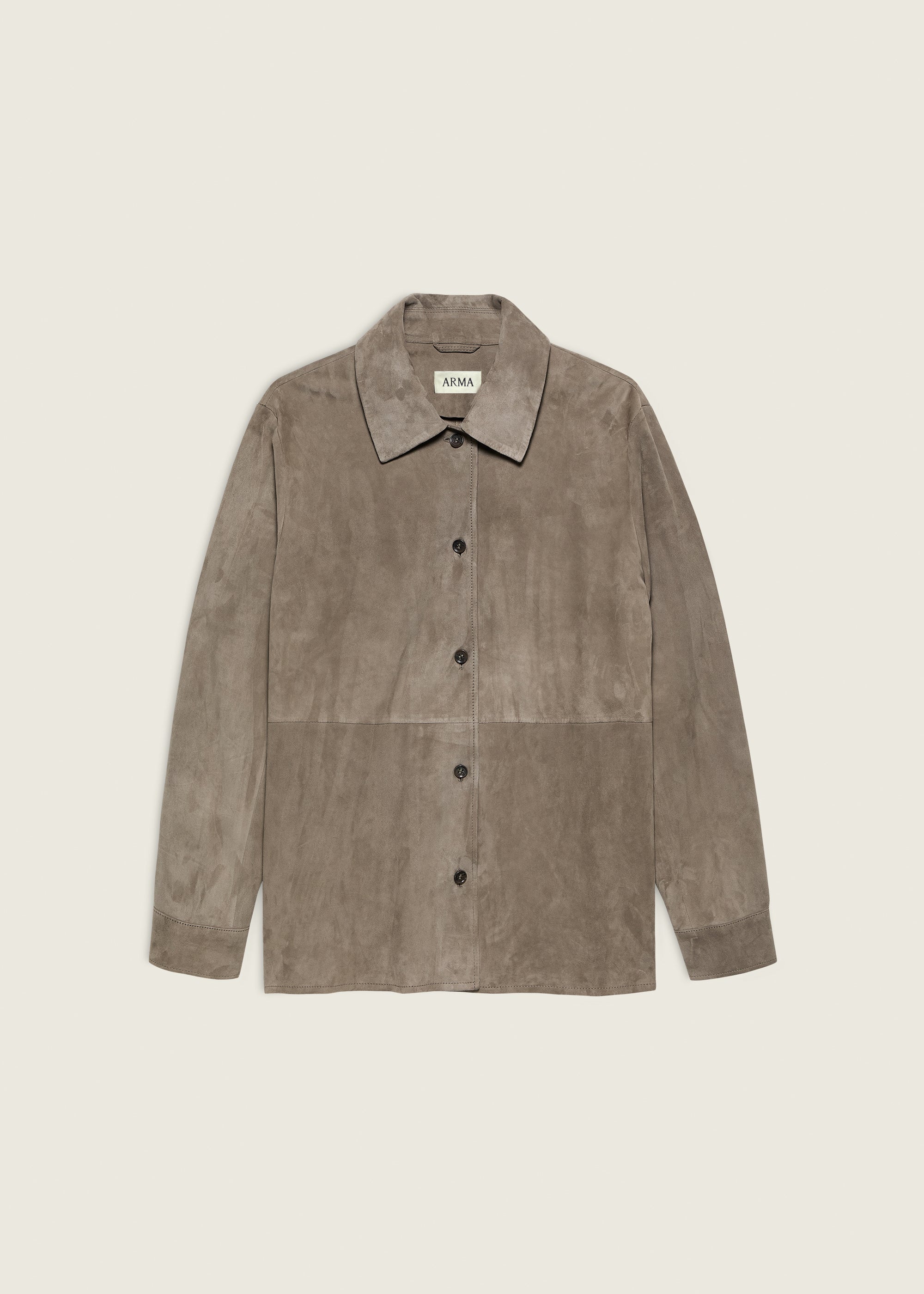 VICKY | Suede Shirt | SOIL