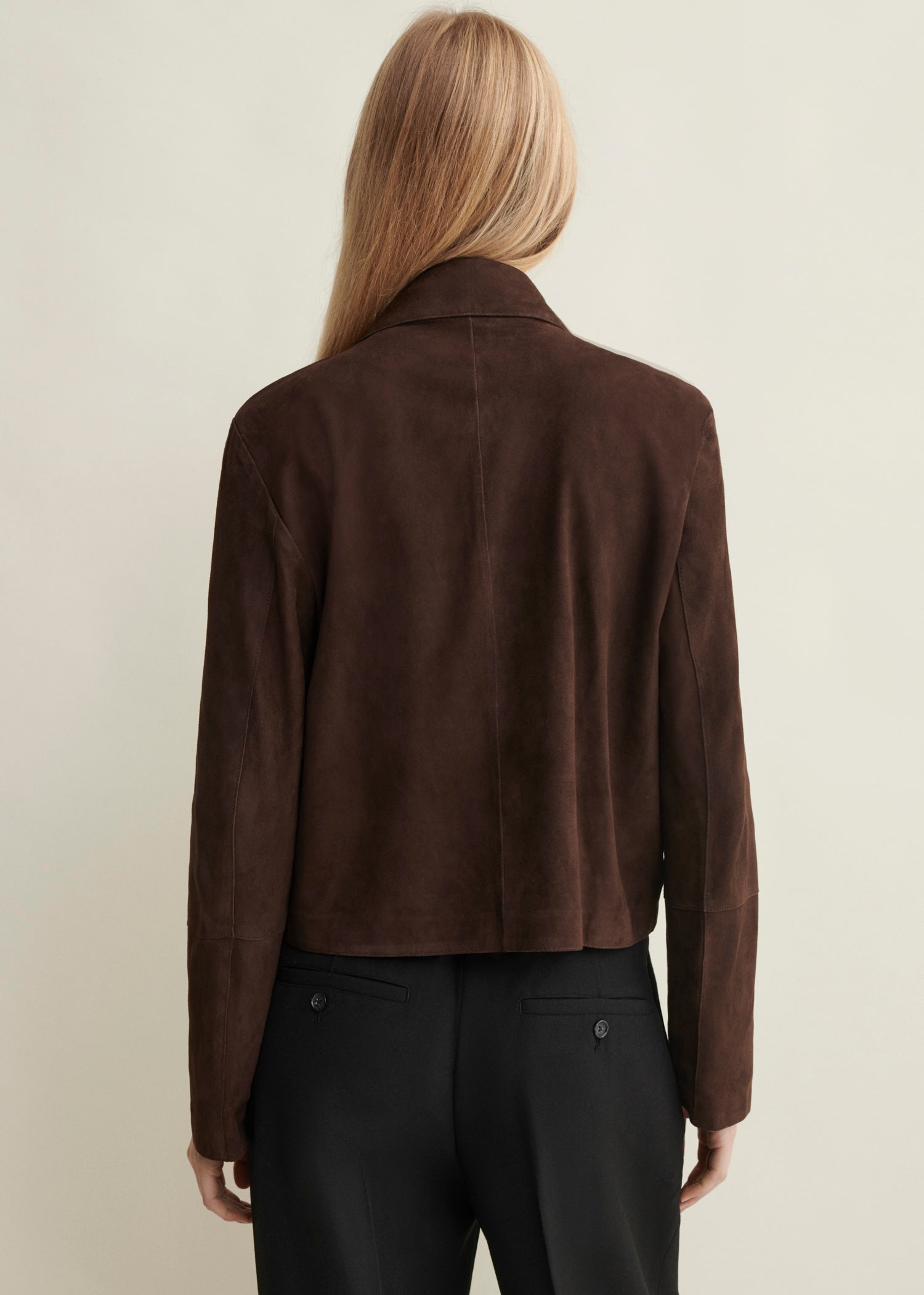 EMY | Wildlederjacke | Mud Brown
