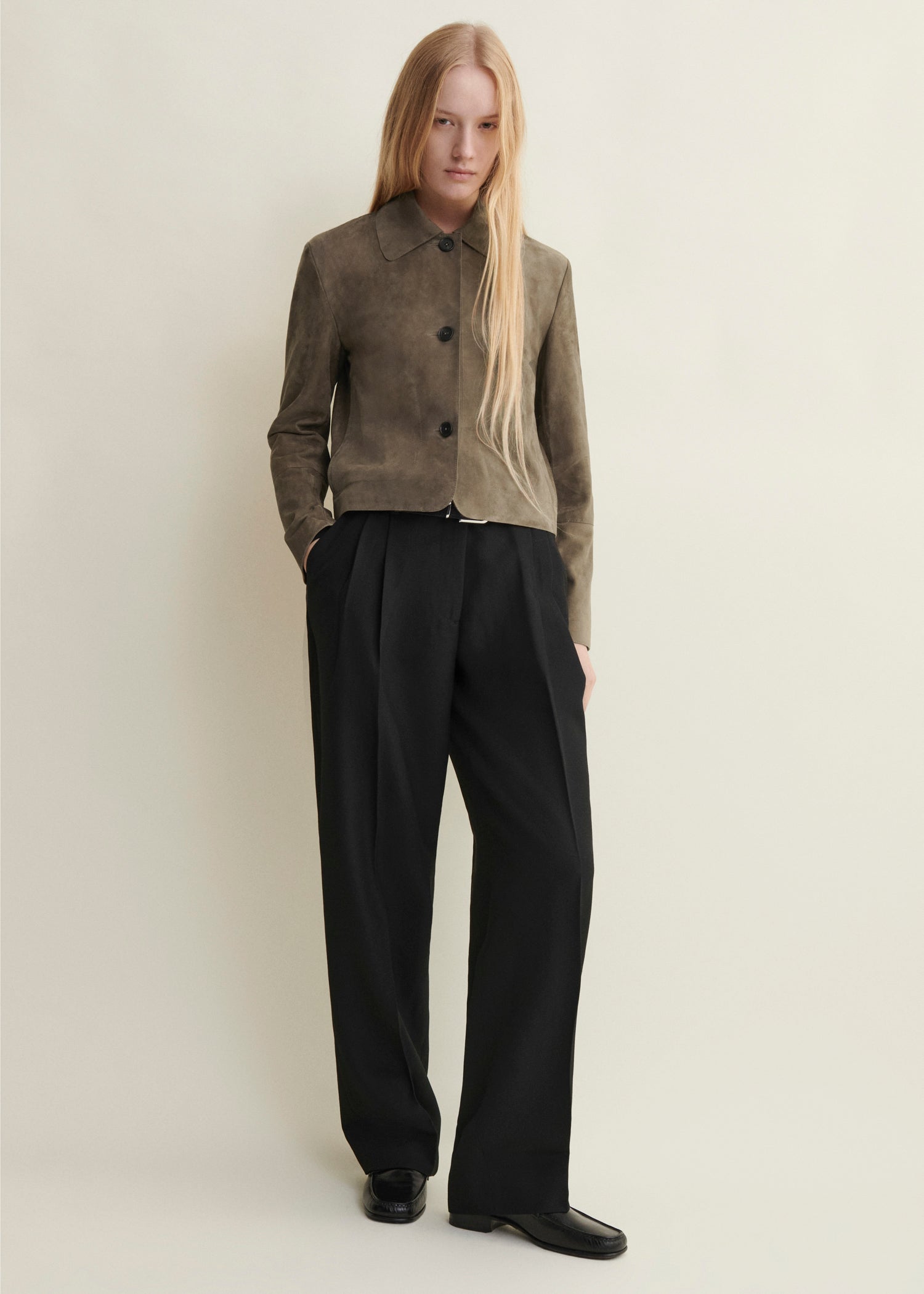 EMY | Wildlederjacke | Soil