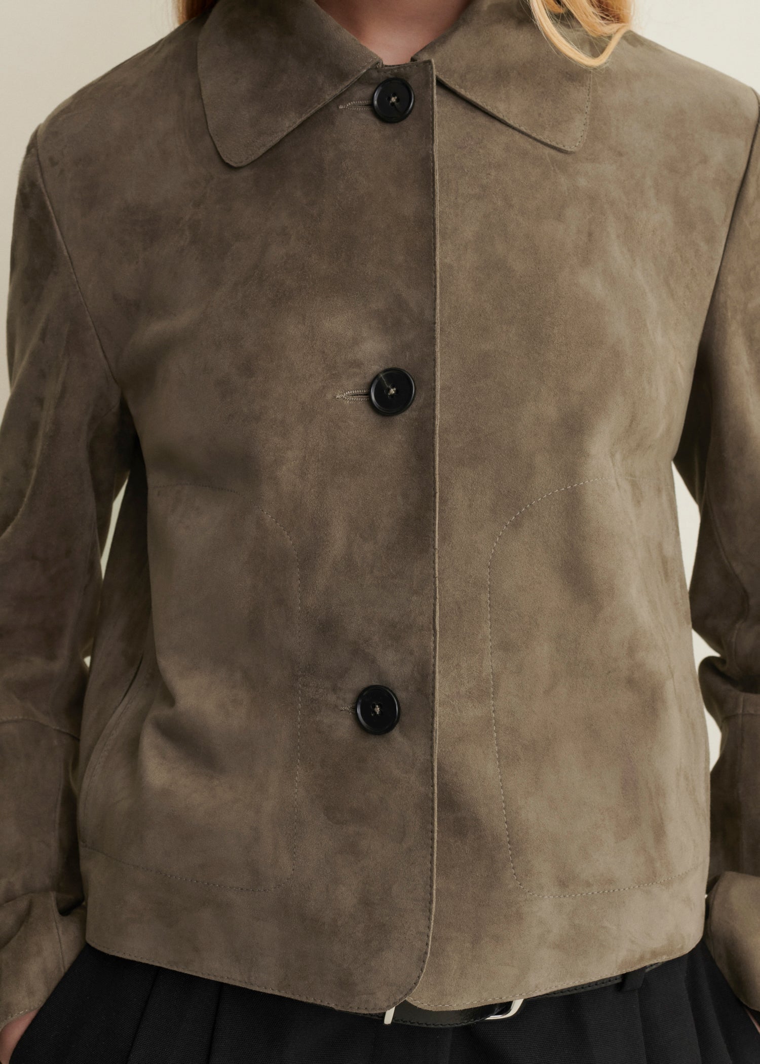EMY | Wildlederjacke | Soil