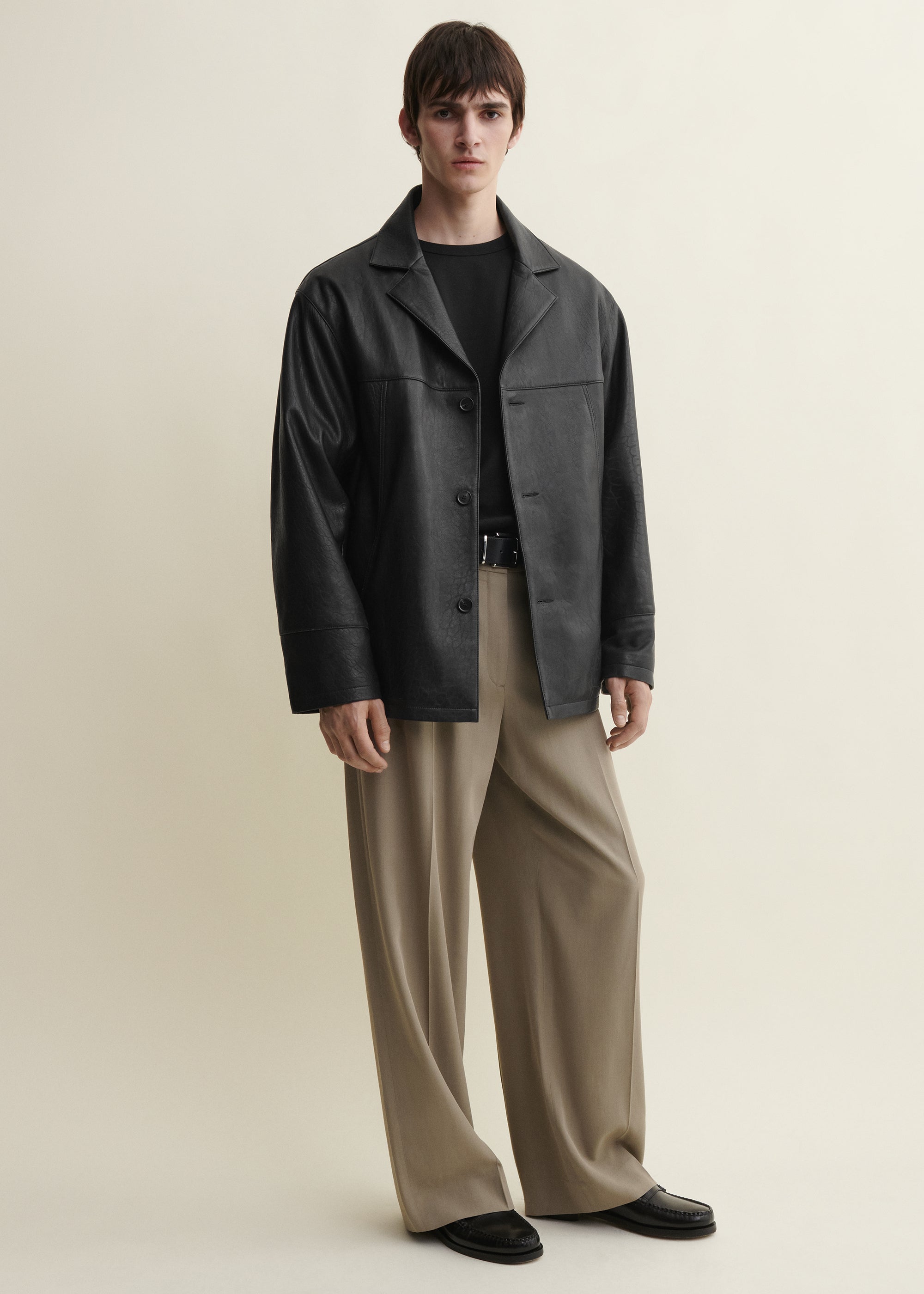 JACK | Leather Jacket | Black