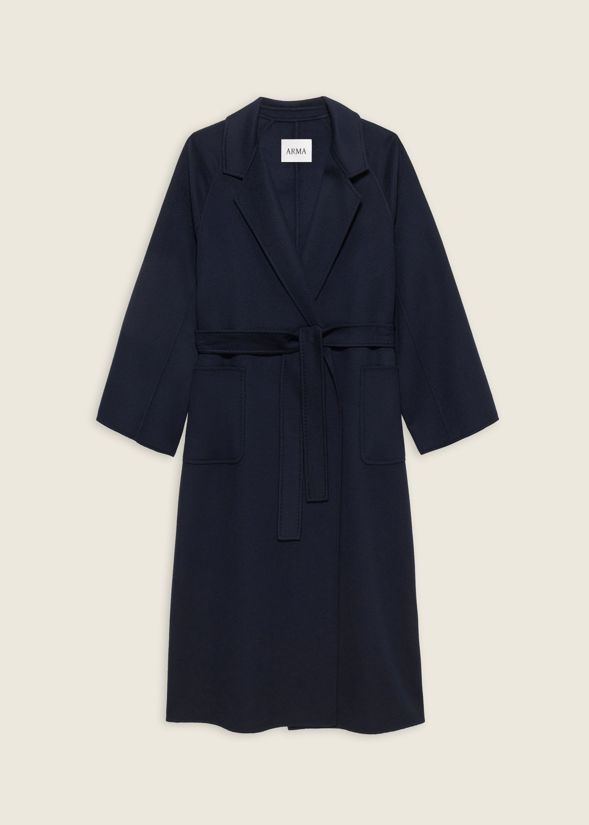 SUZA | Long Wool Coat | NIGHT