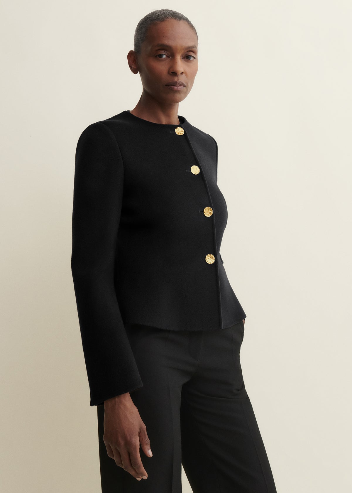 Lorena | Wool Jacket | Black
