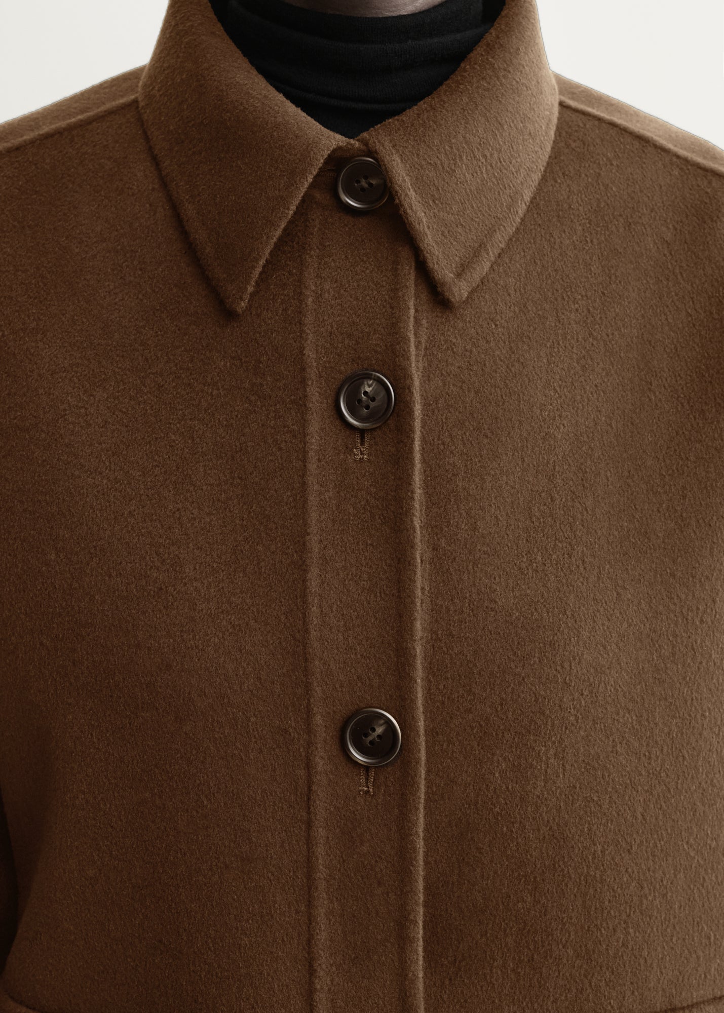 GIA | Wool Coat | Dark Beige