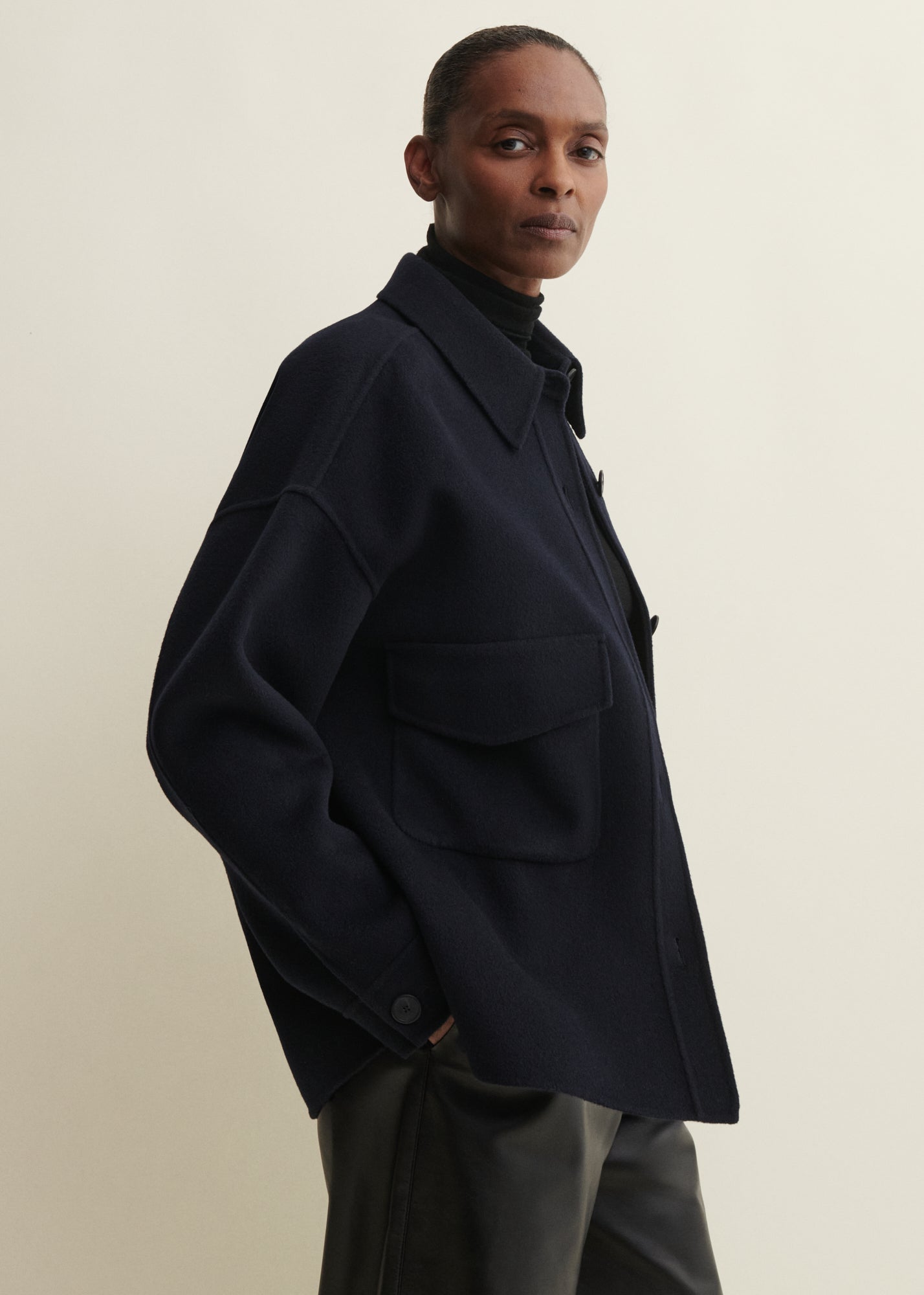 GIA | Wool Coat | Night