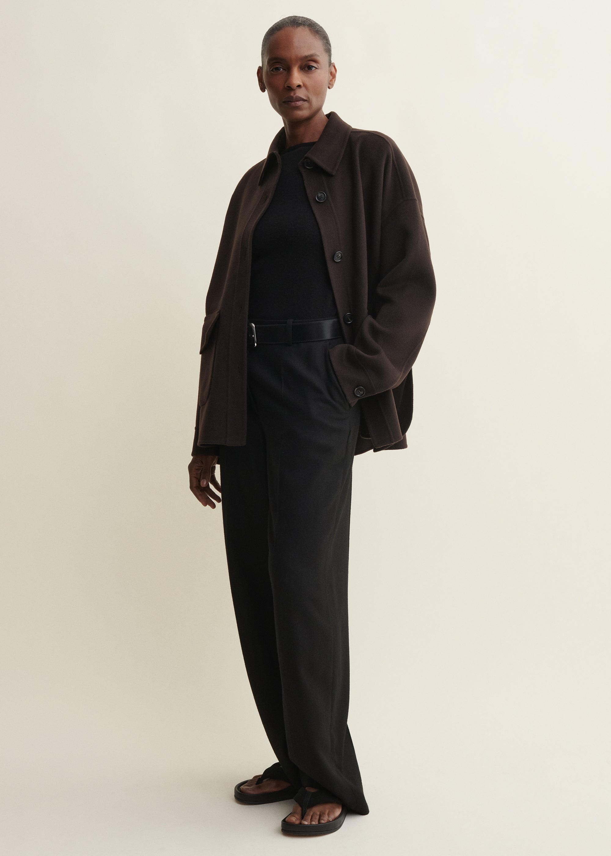 GIA | Wool Coat | Umber