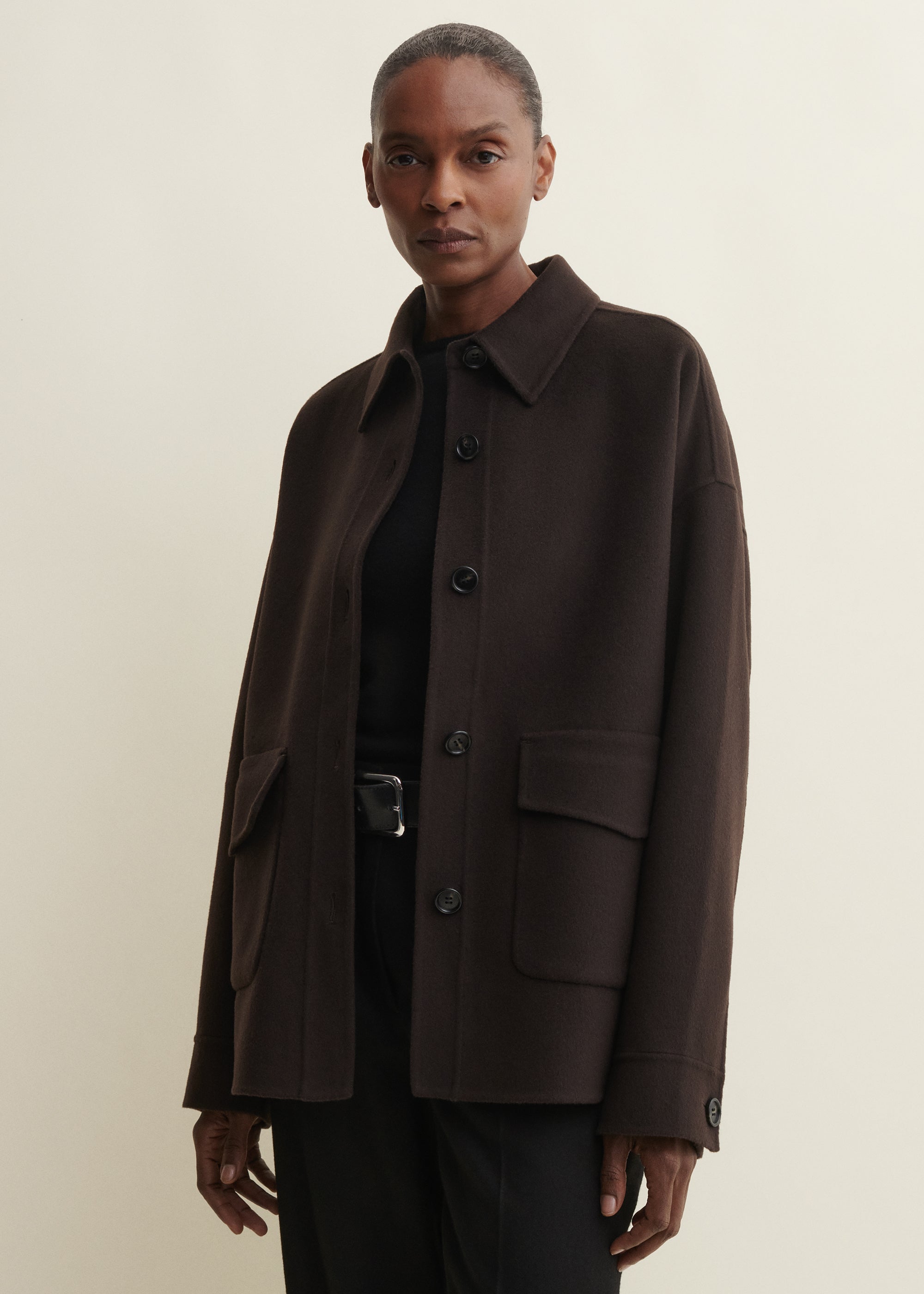 GIA | Wool Coat | Umber