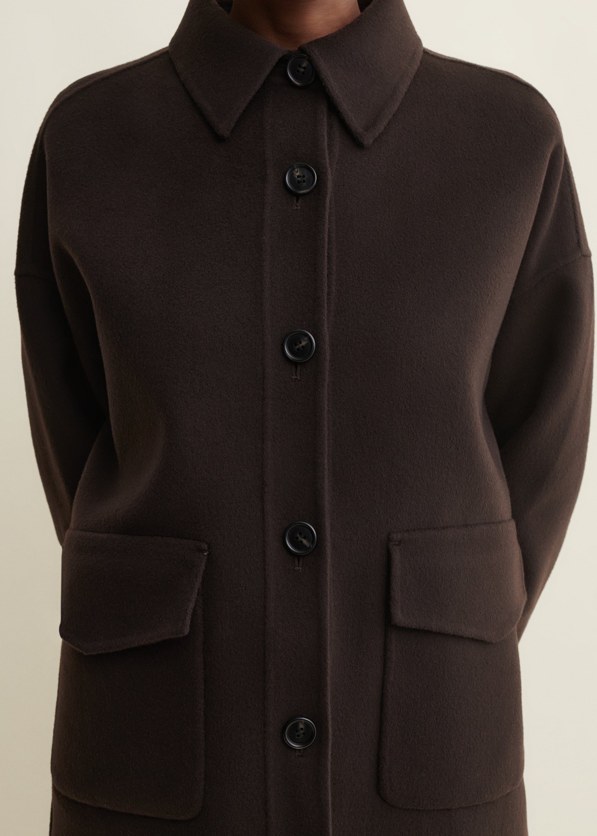 GIA | Wool Coat | Umber
