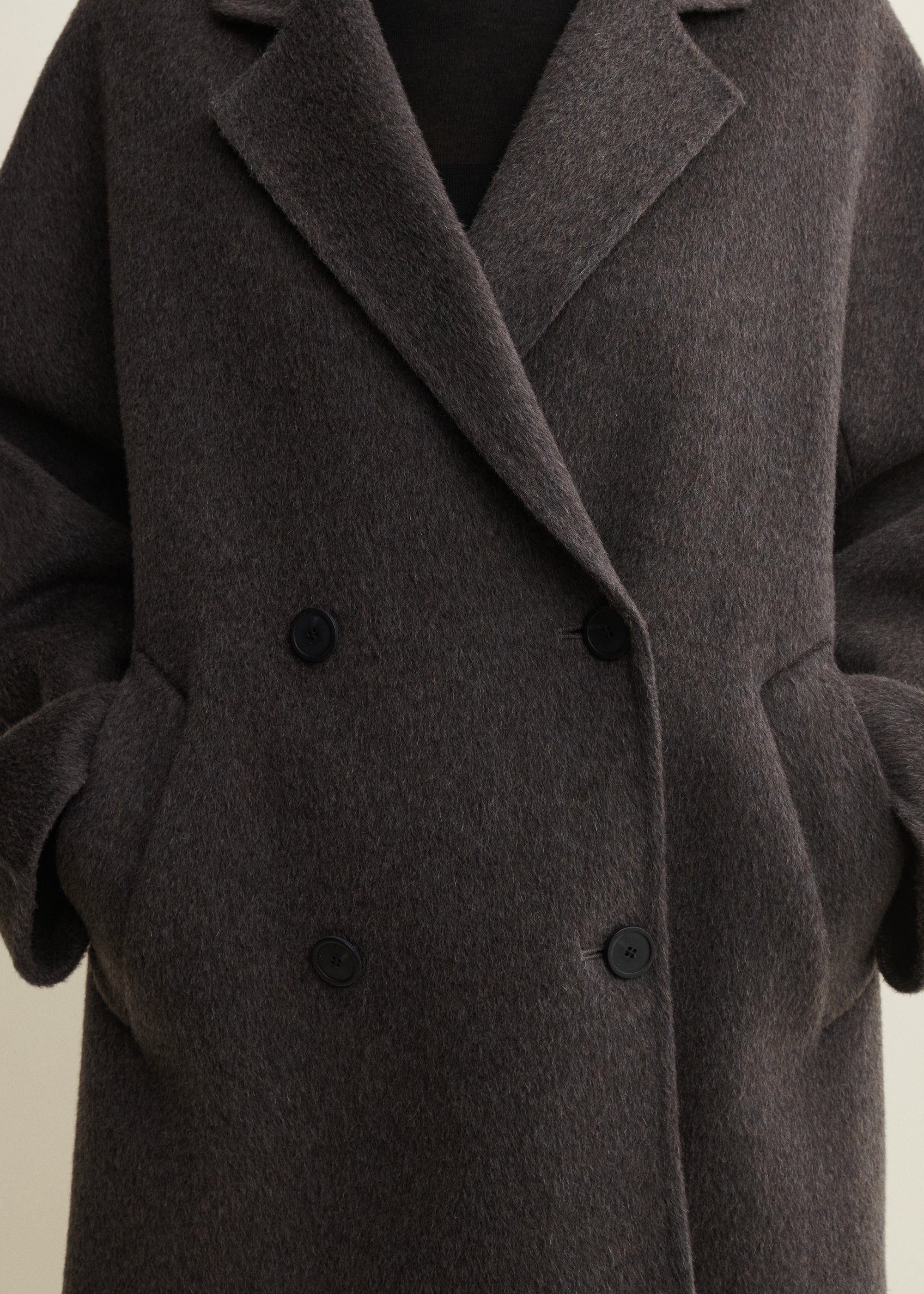 AUREA | Wool Coat | Warm Grey