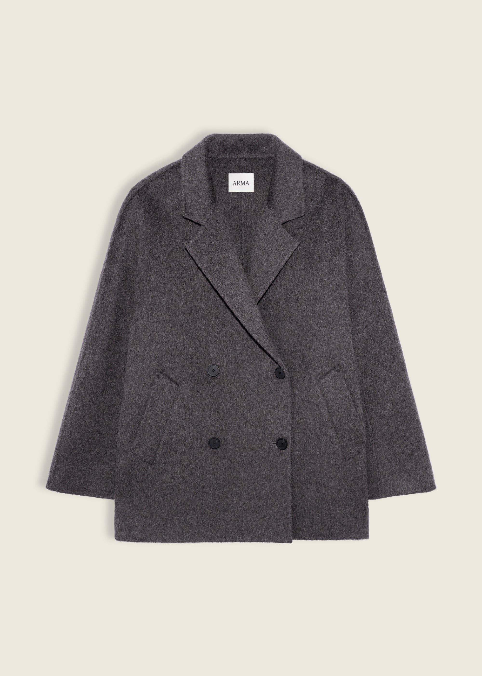 AUREA | Wool Coat | Warm Grey