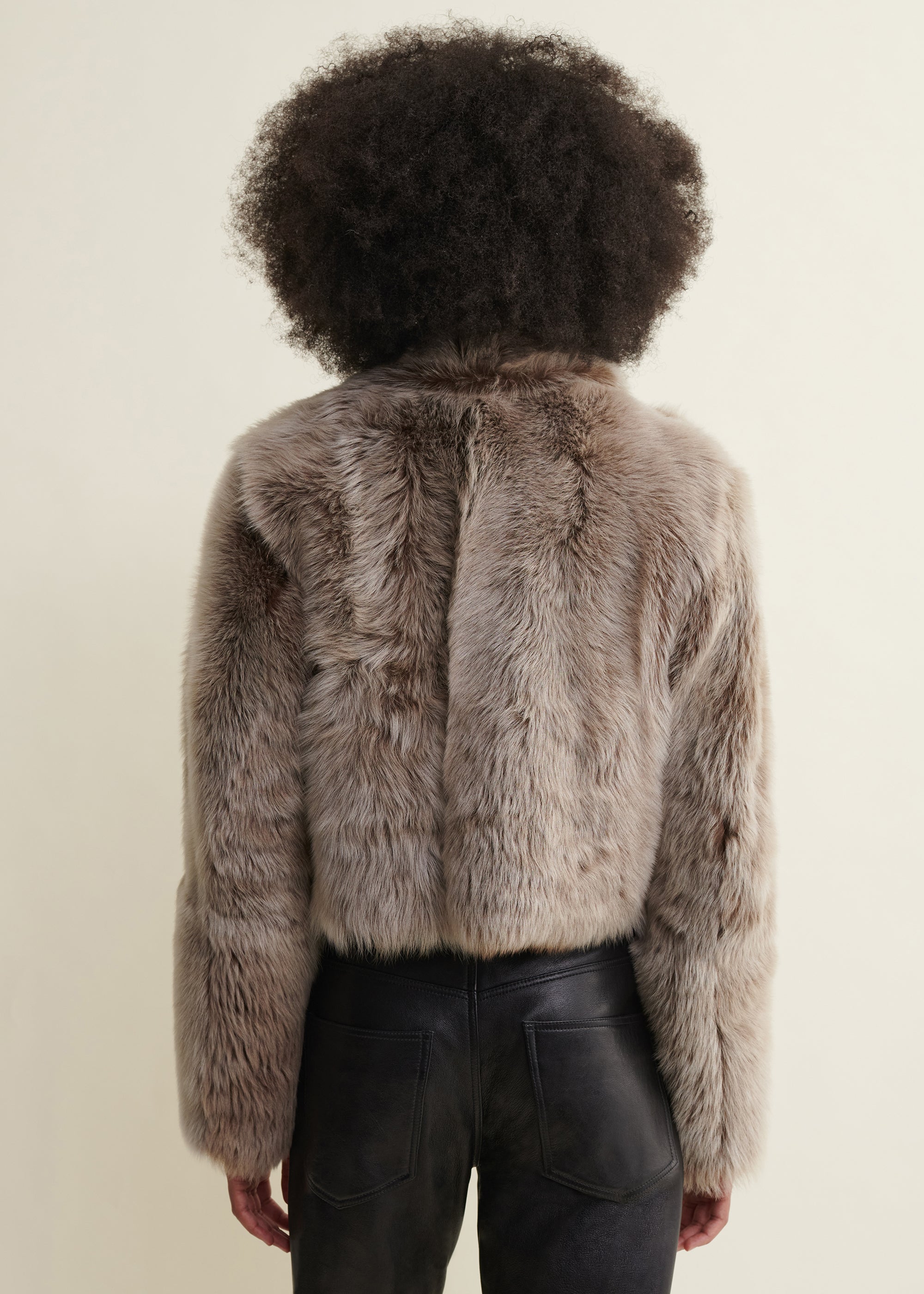LUCIE | Shearling Jacket | Cigar