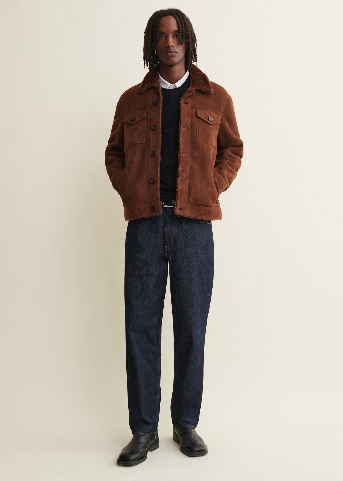 Pietro | Shearling Jacket | Acorn