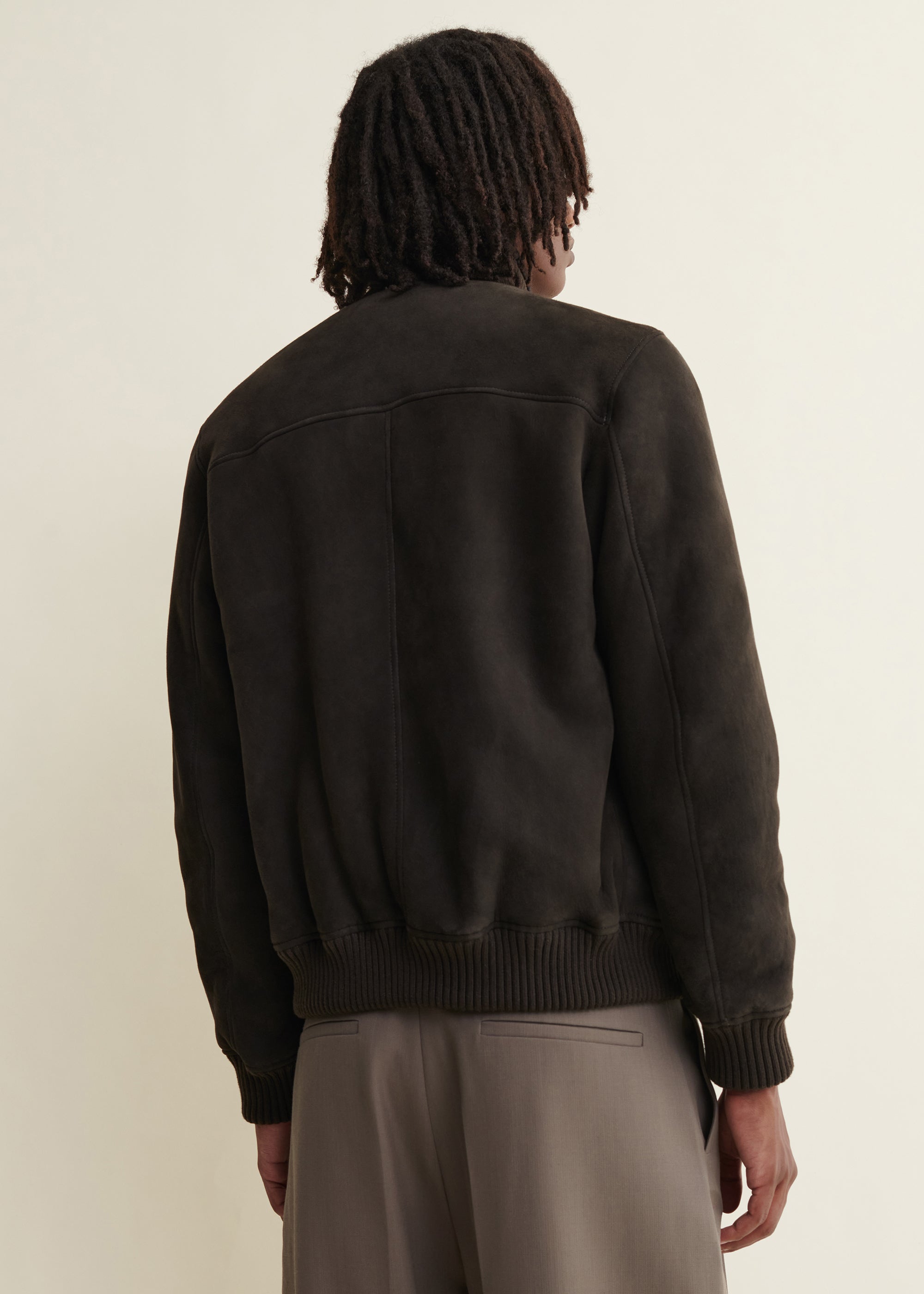 AREK | Shearling Jacket | Iron