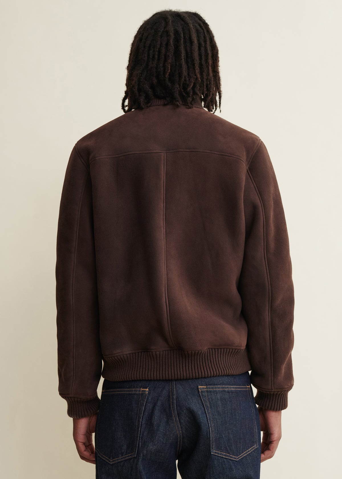 AREK | Shearling Jacket | Mud Brown