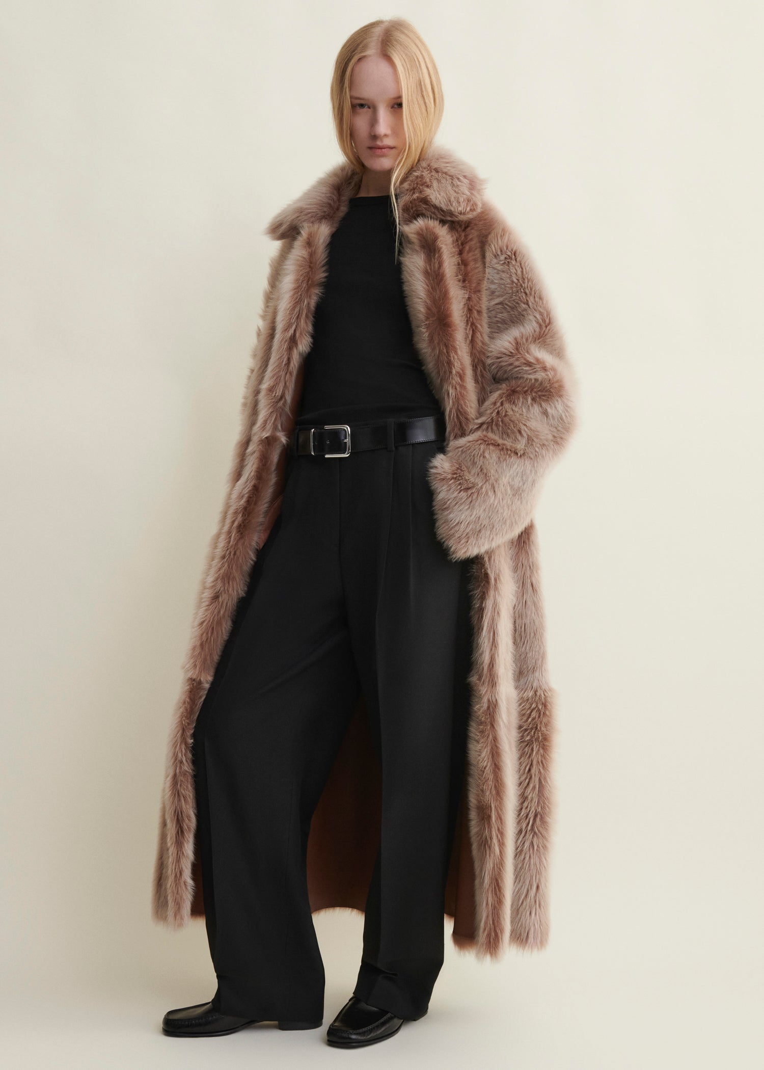 VERENA | Shearling Coat | Hazel