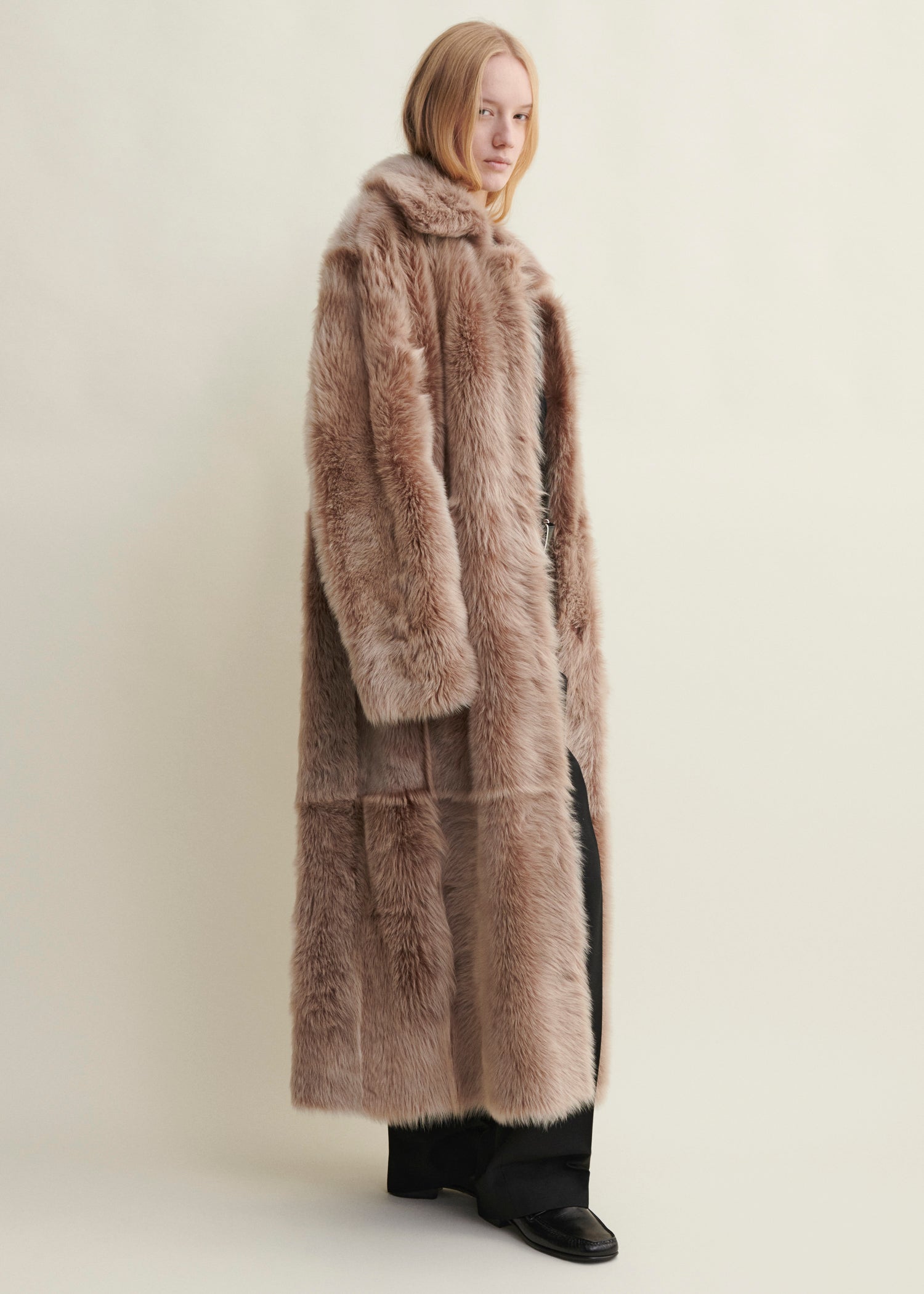 VERENA | Shearling Coat | Hazel