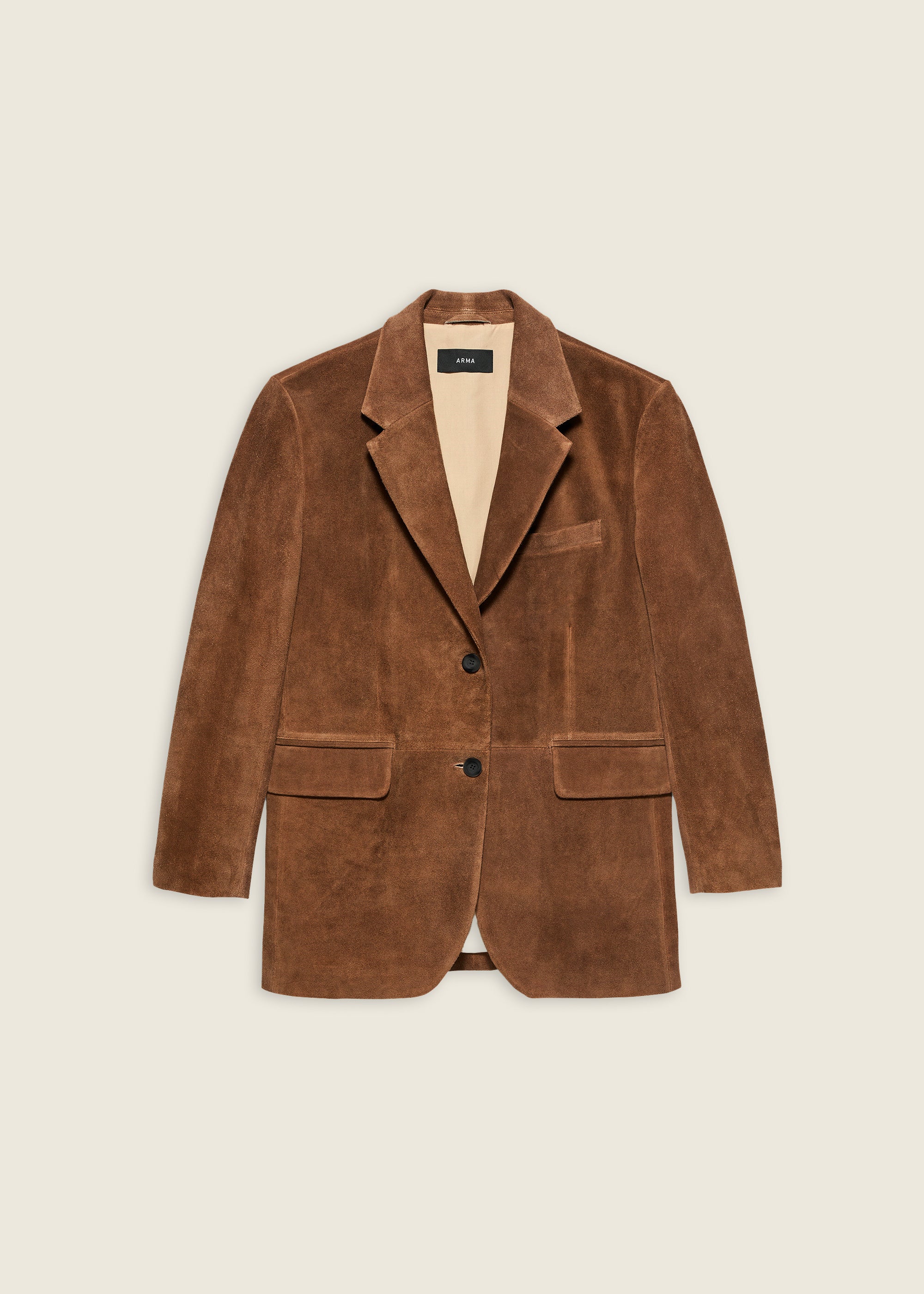 BENNY | Gritty Suede Oversized Blazer