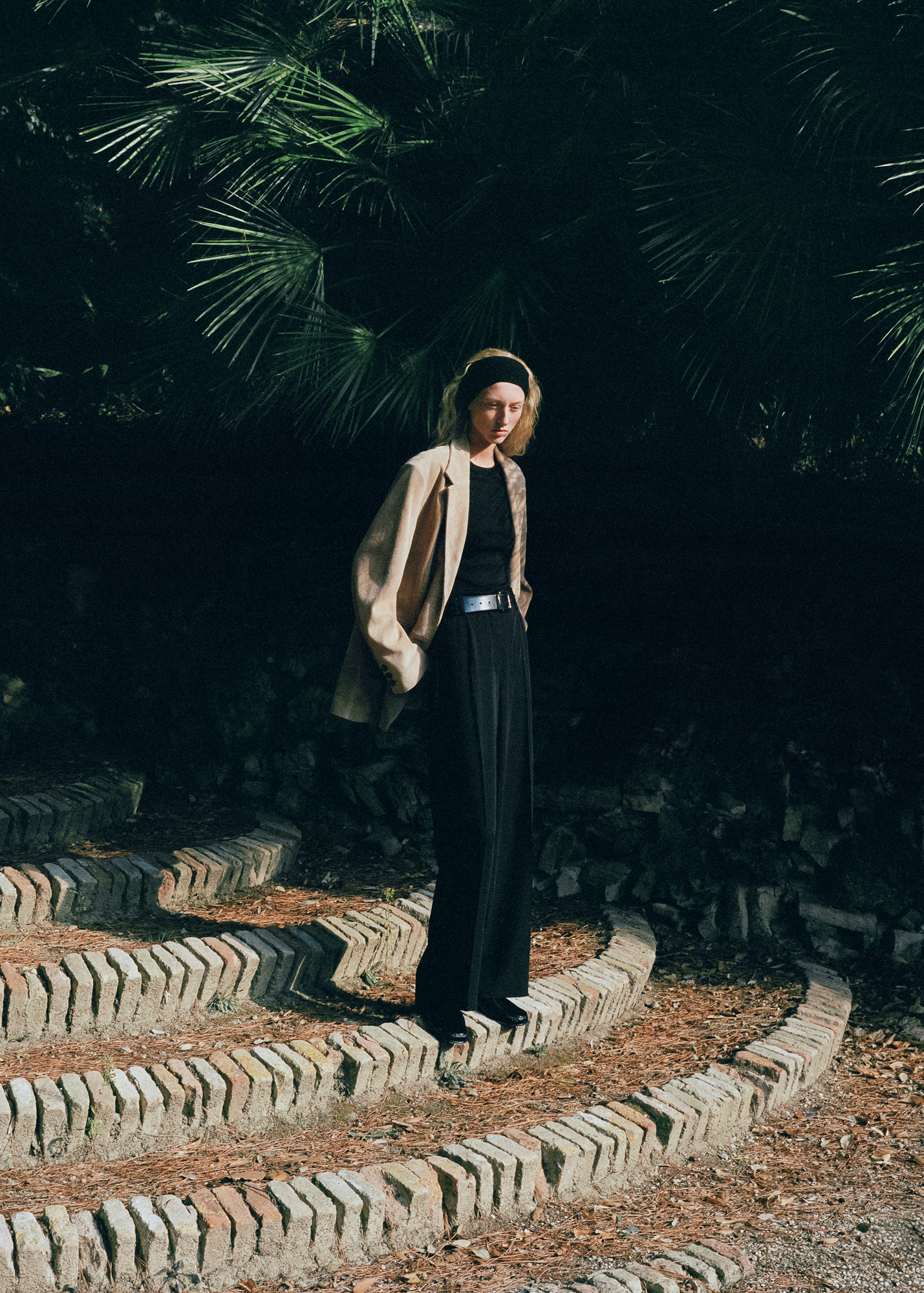 BENNY | Gritty Suede Oversized Blazer