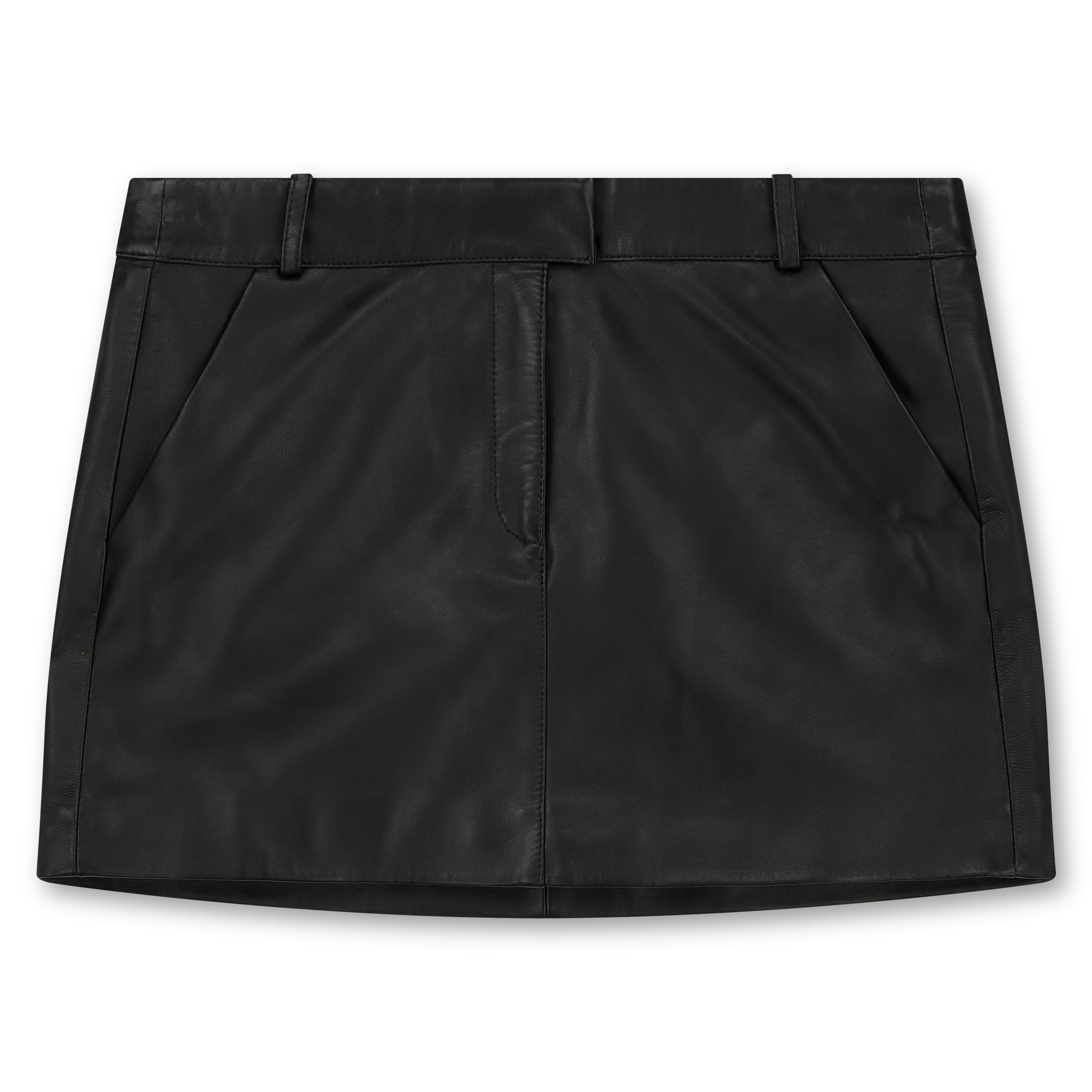 BERN | Leather mini skirt