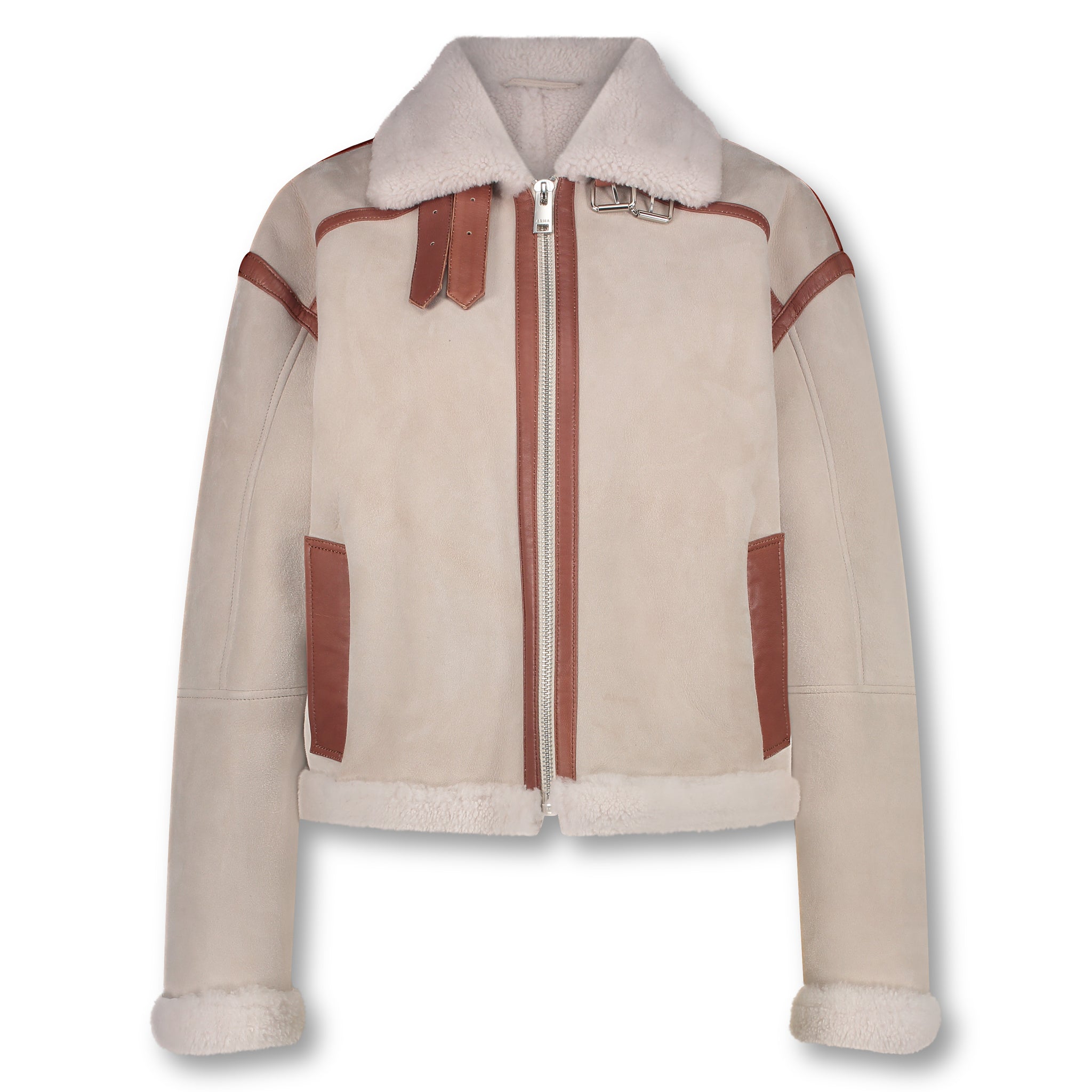 BILBAO | Boxy shearling jacket