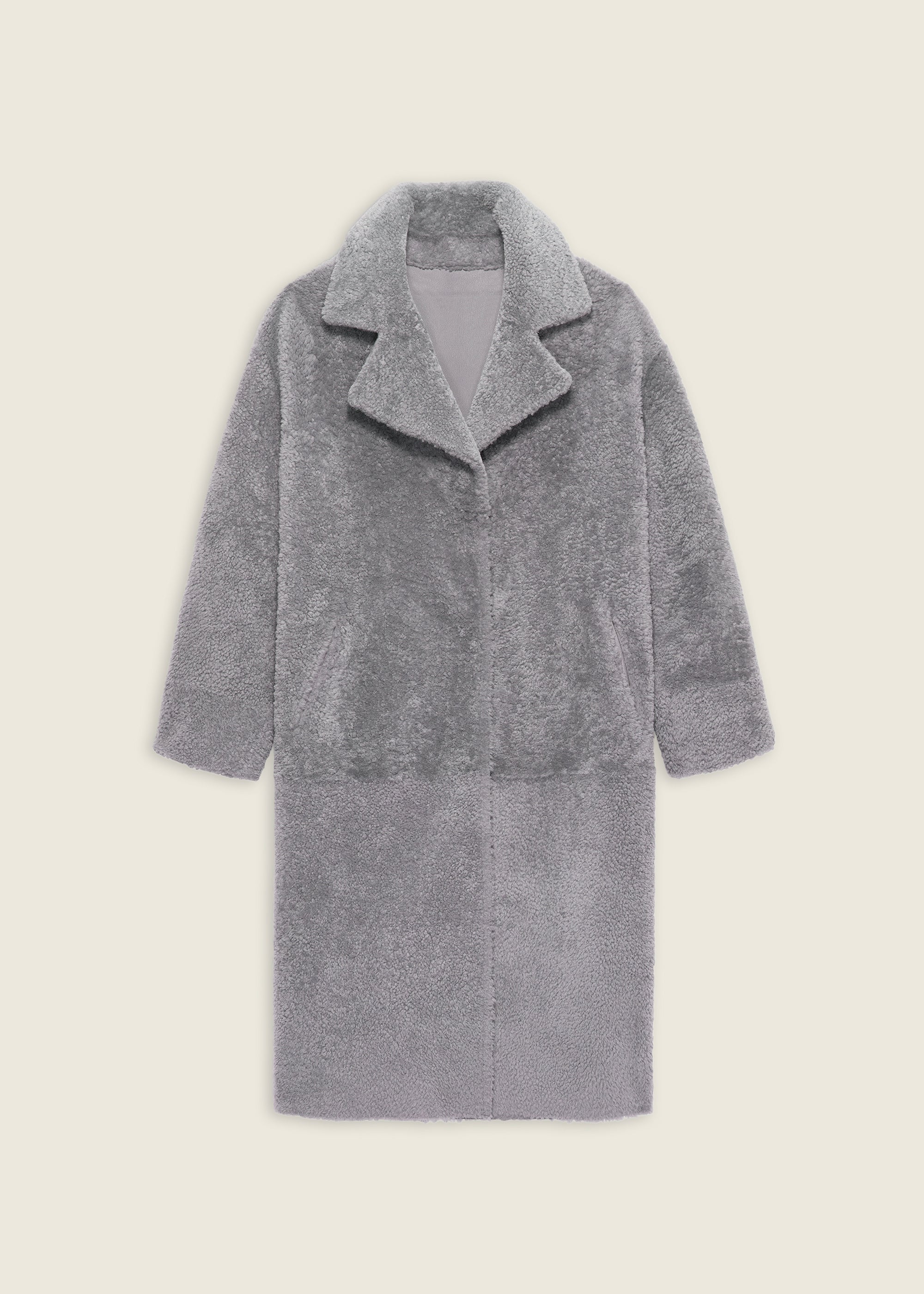 DELFINA | Shearling Coat