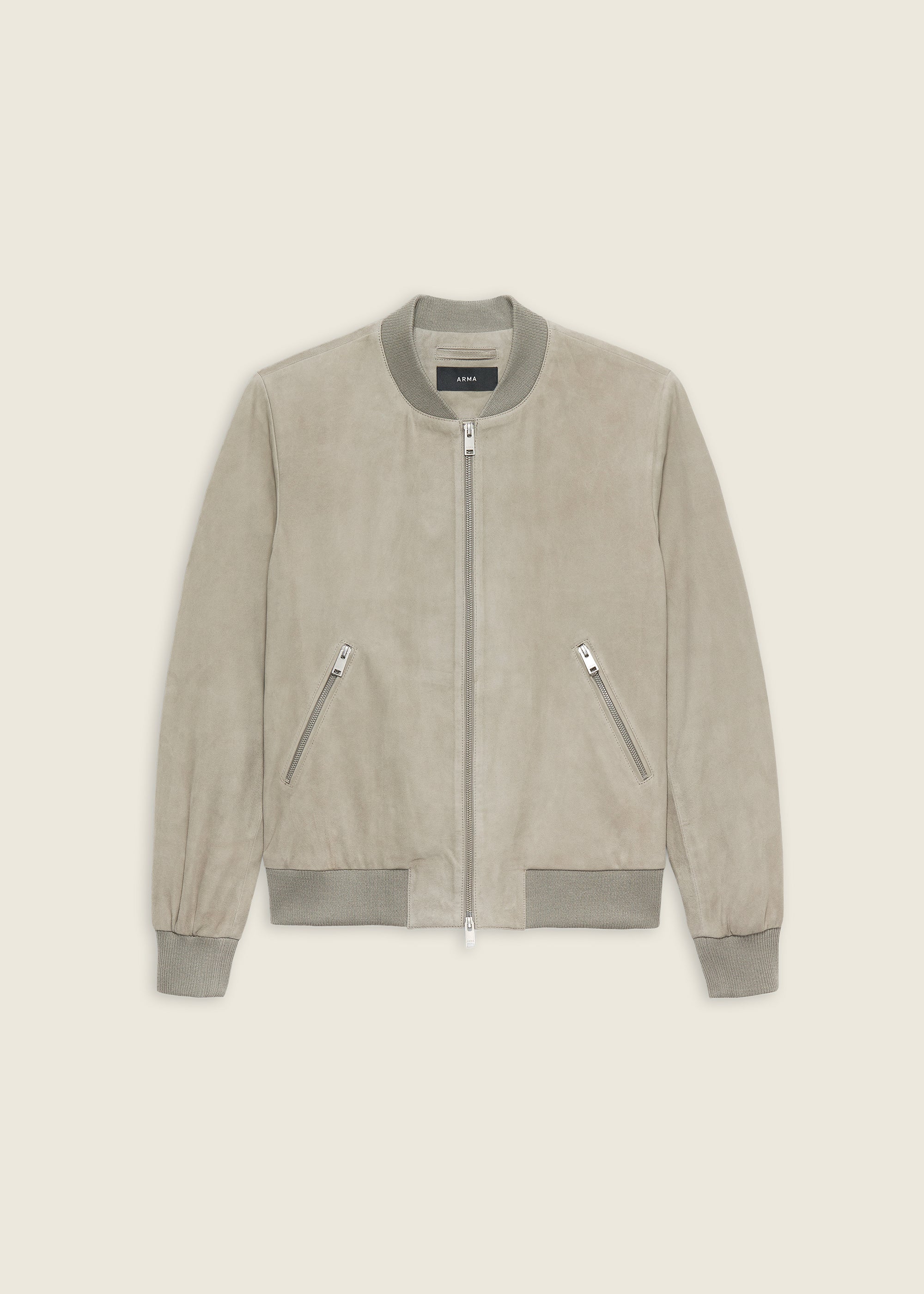 DIDIER | Suede Bomber Jacket