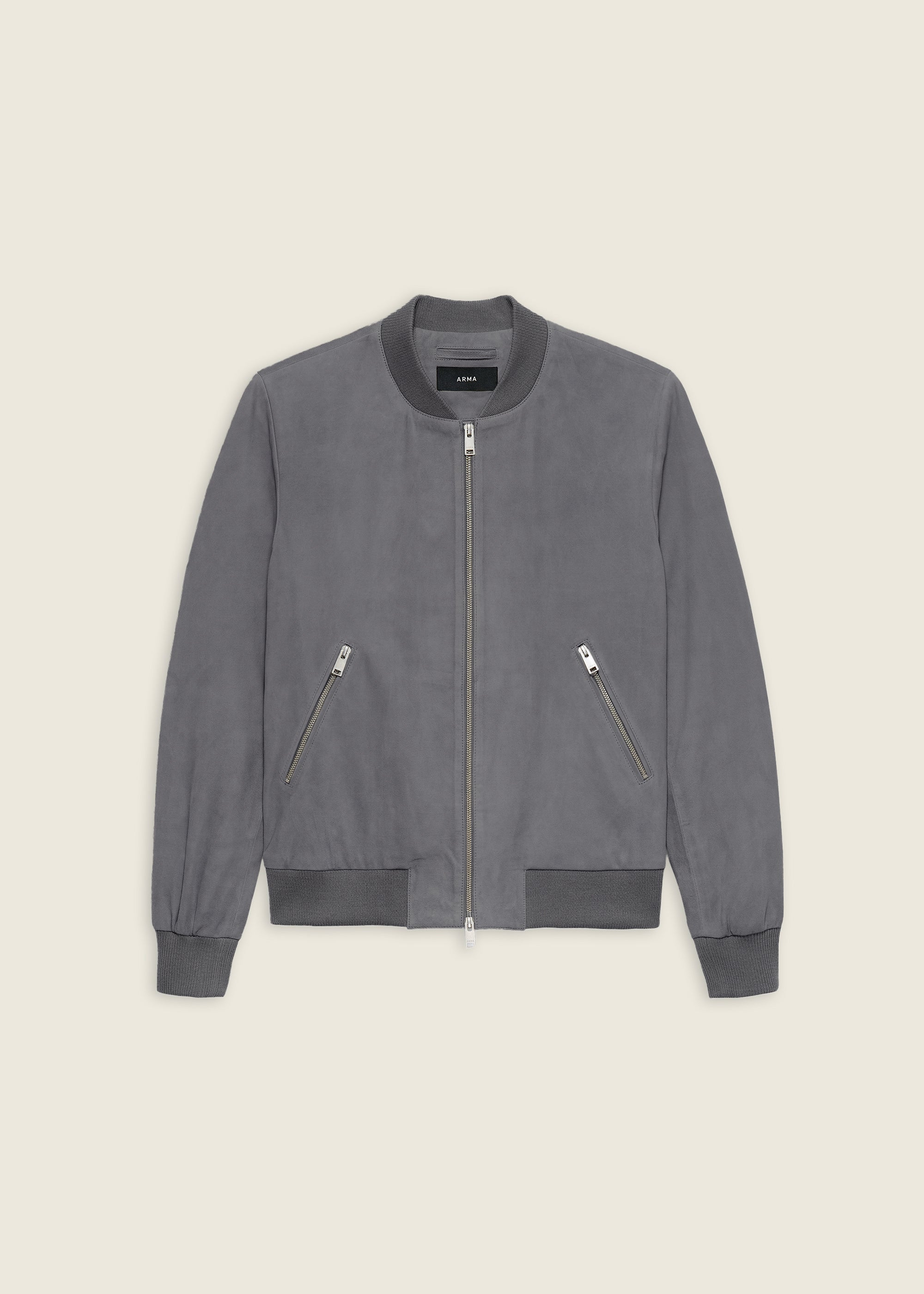 DIDIER | Suede Bomber Jacket