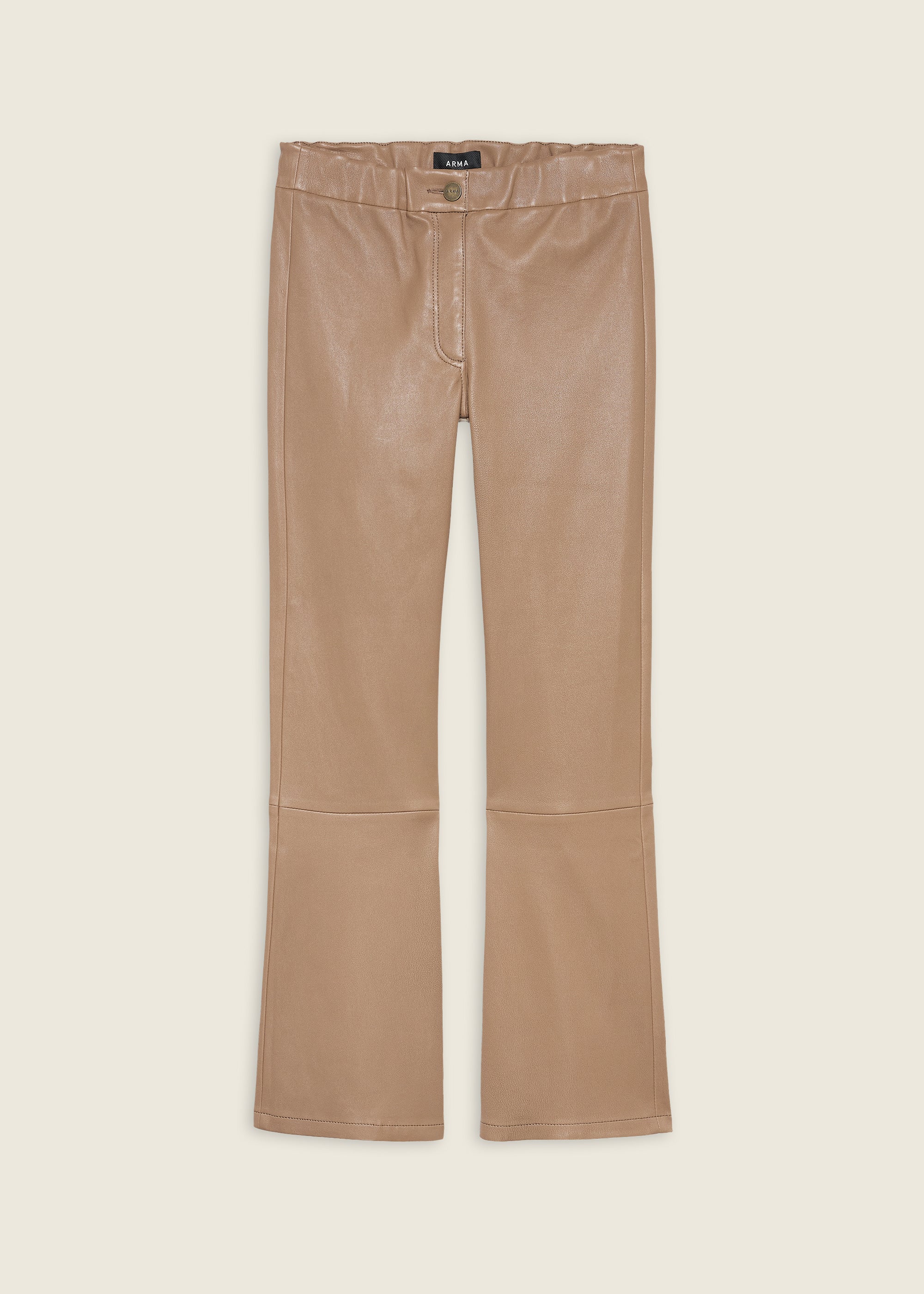 LIVELY | Leather Kick-Flare Legging