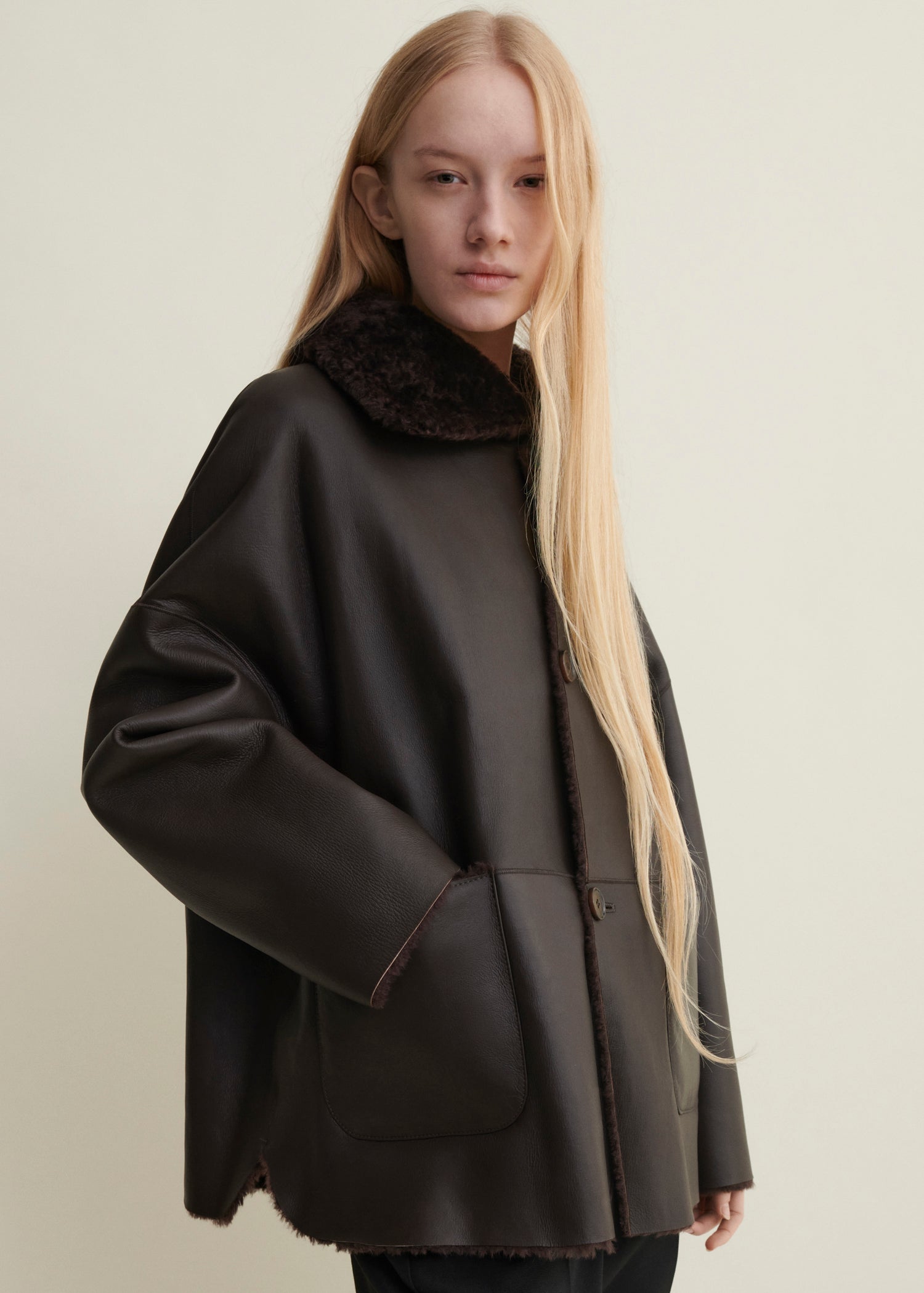ISABELLA | Reversible Shearling Jacket