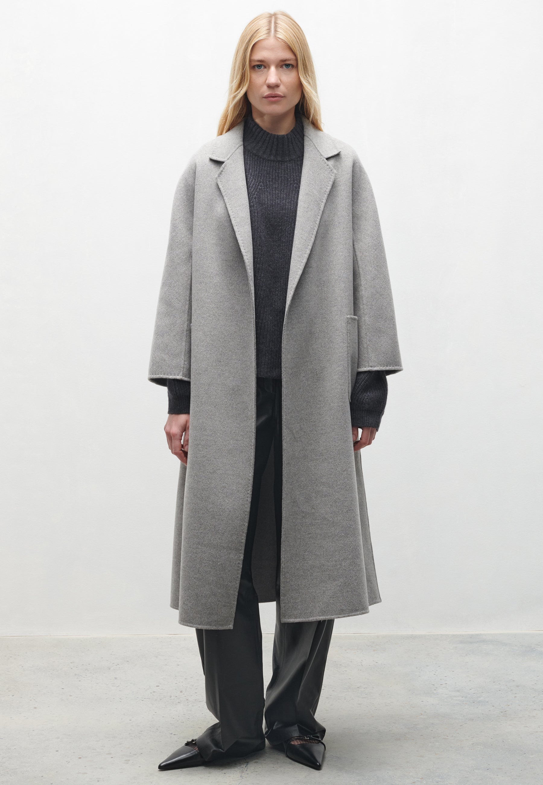 SEGURET | Long wool coat – armastore.com