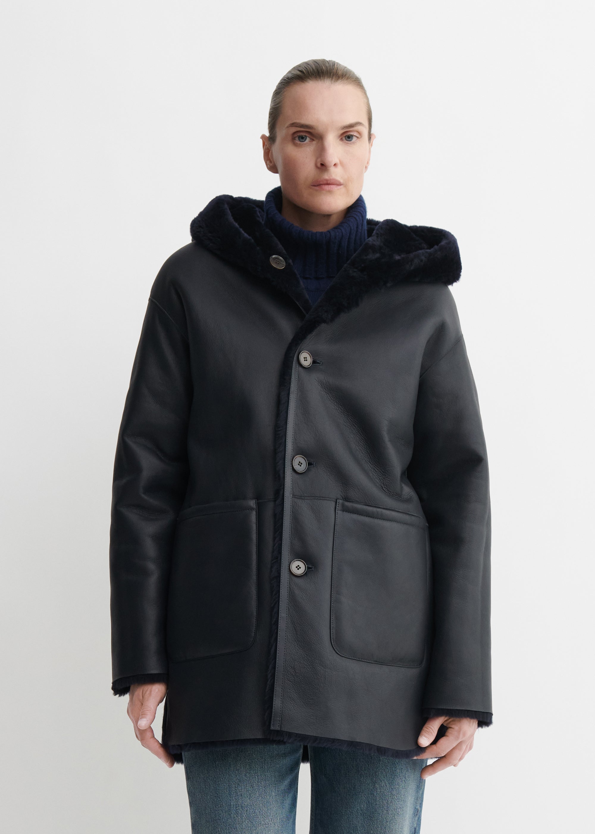 AMBRA | Reversible Shearling Coat