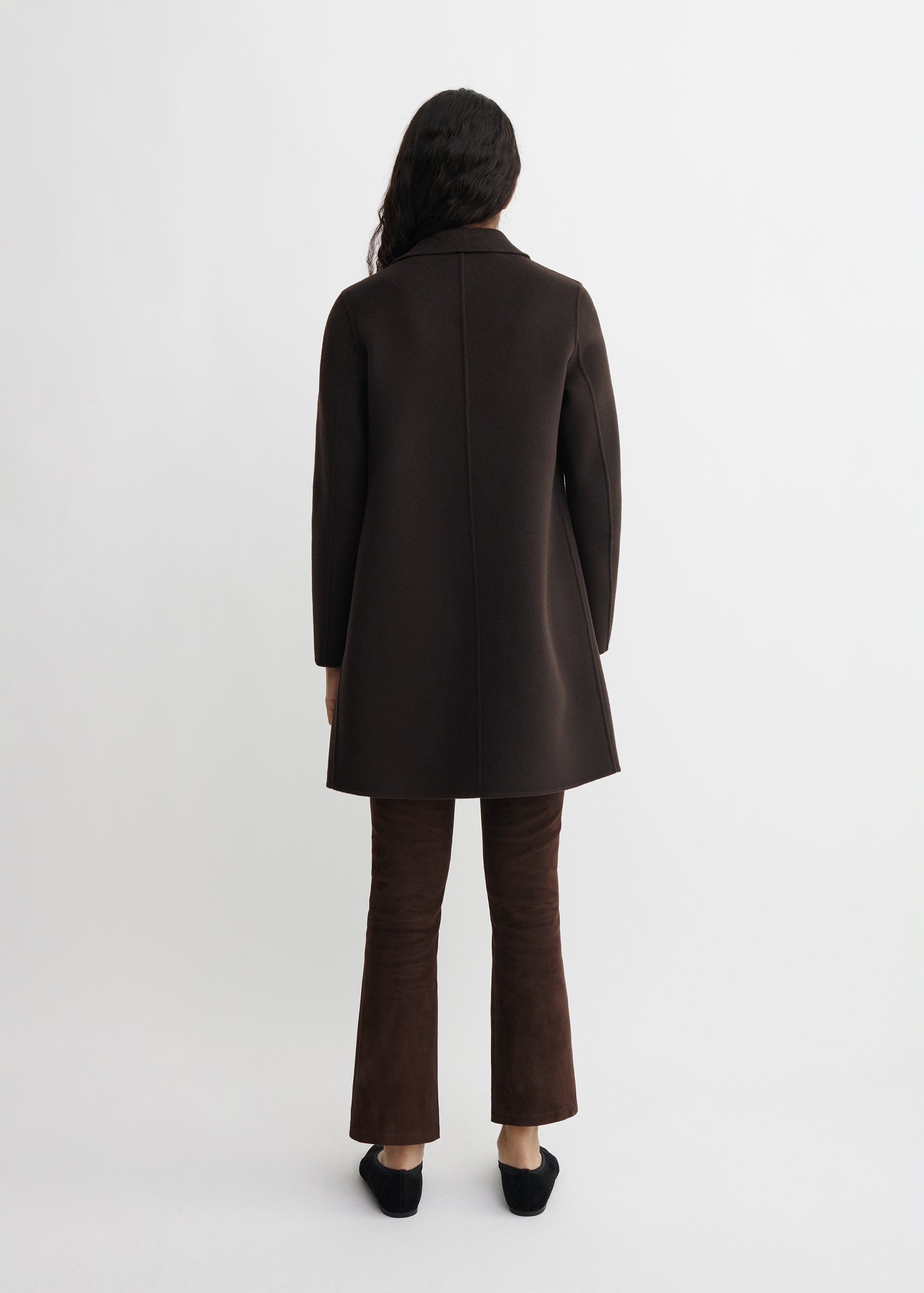 LUCERAM | Einreihiger Wollmantel