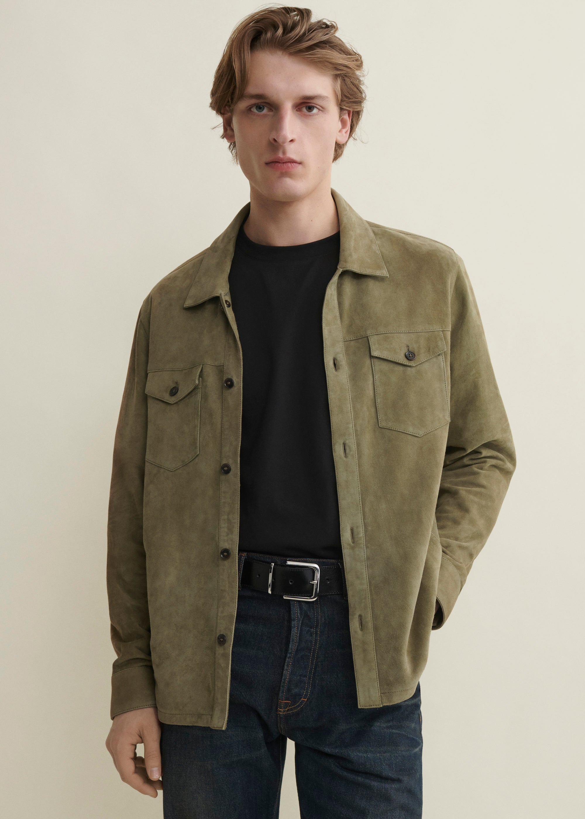 DEX | Suede Western Shirt