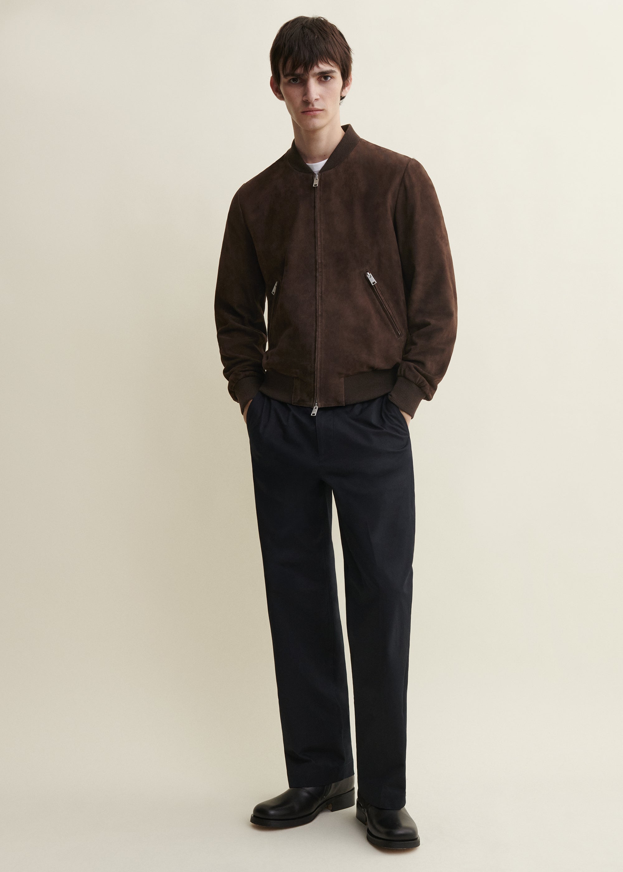 DIDIER | Wildleder Bomberjacke