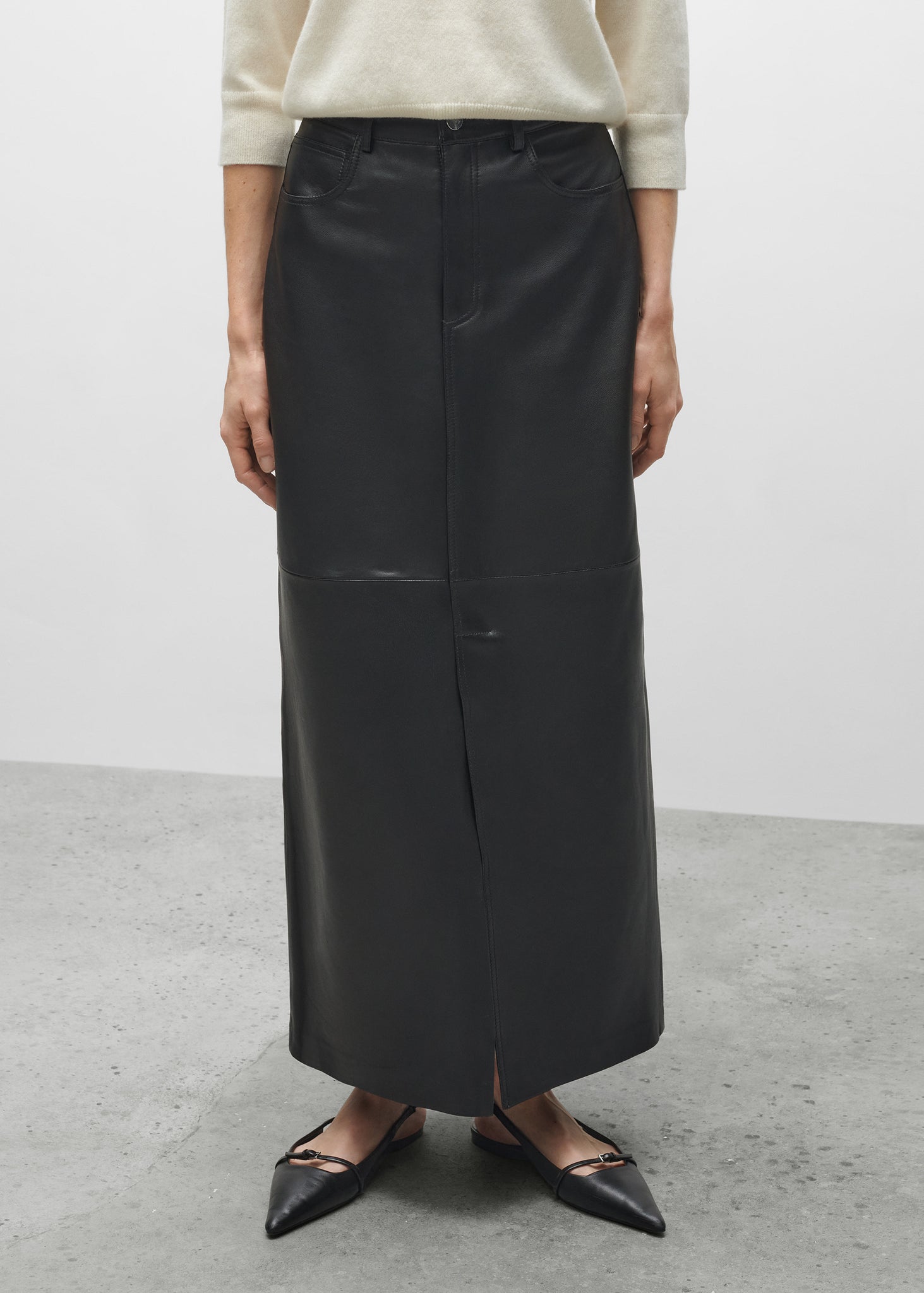 IBIZA | Leather Skirt
