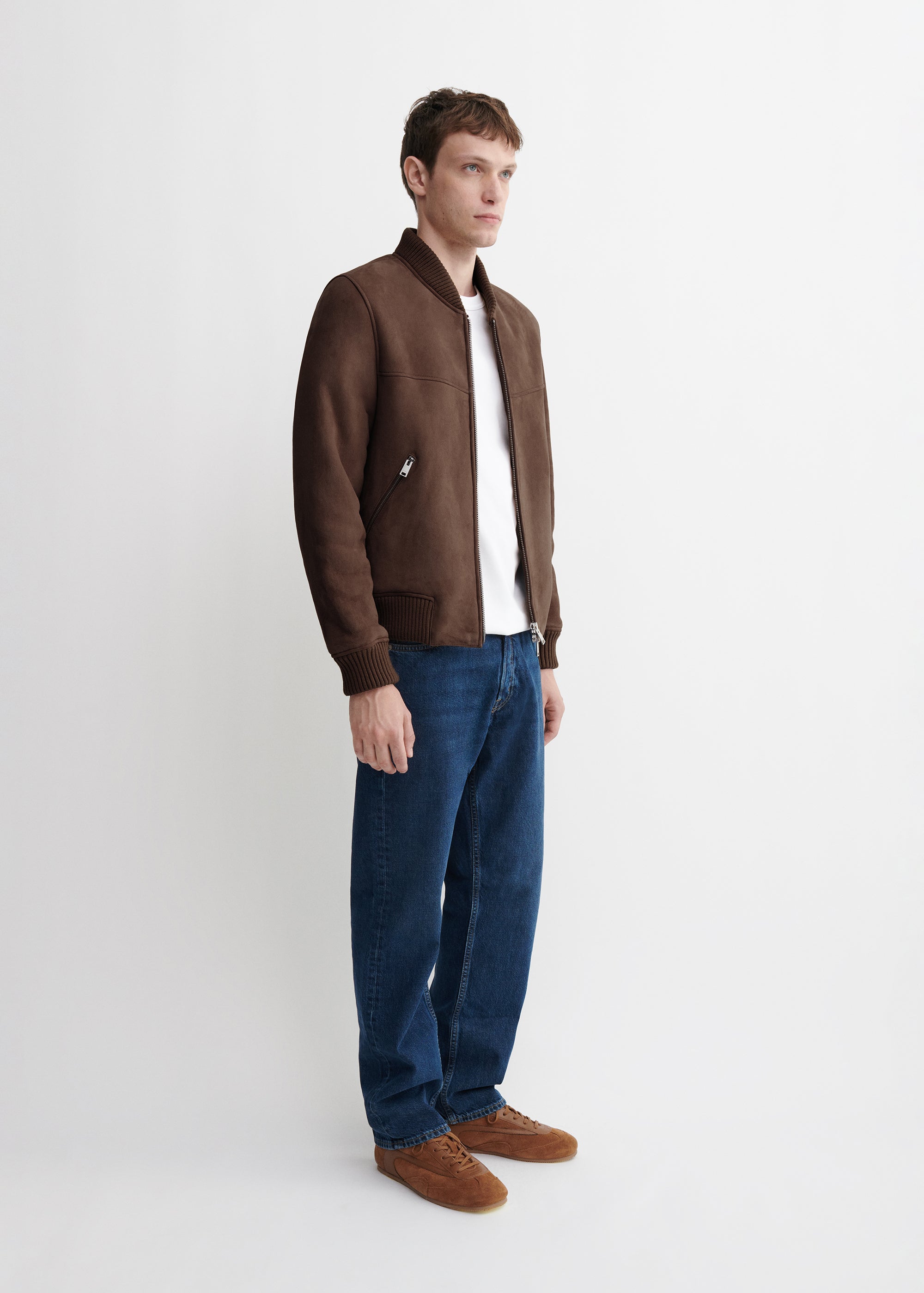 GILLO | Shearling Bomber Jacket