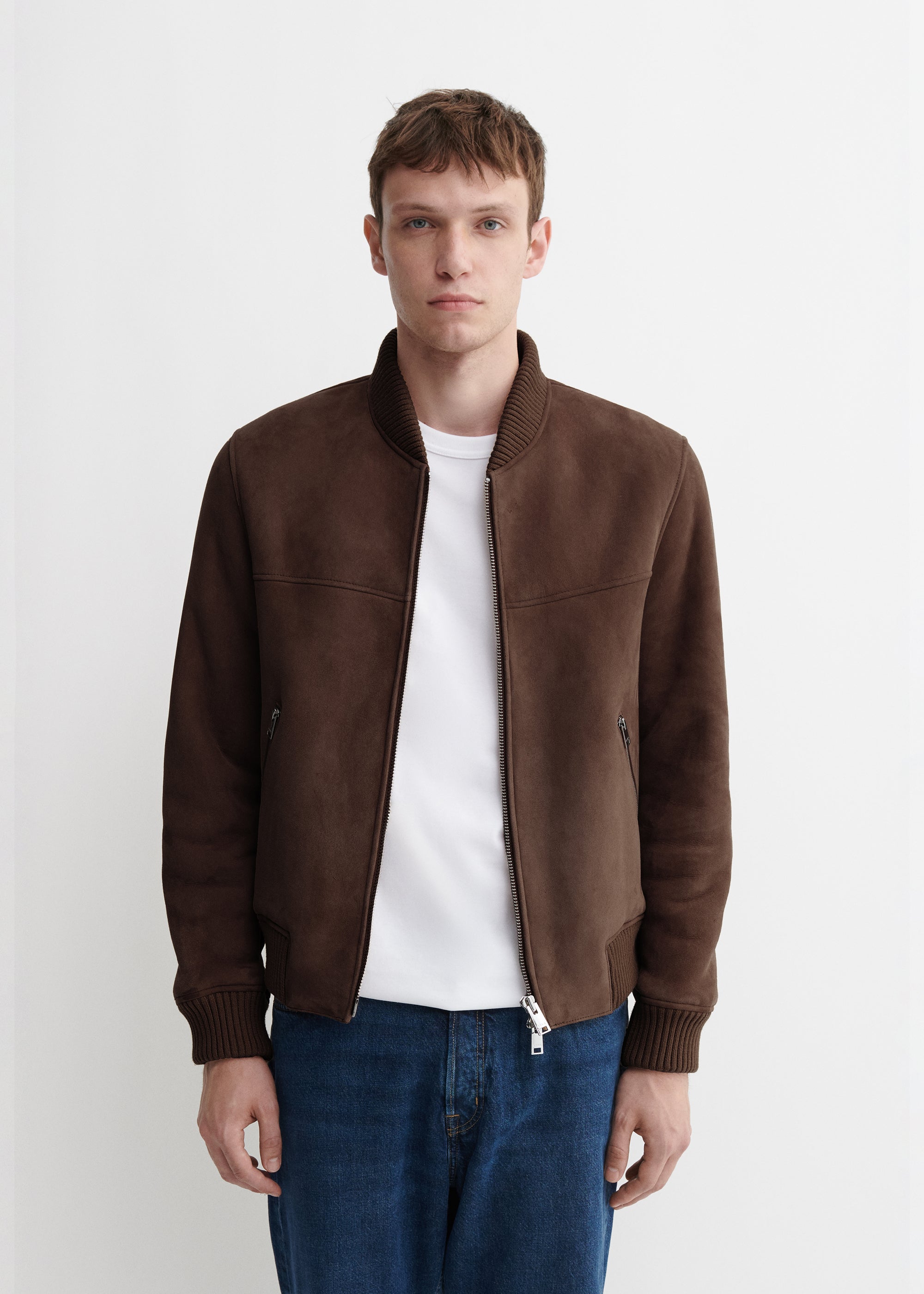 GILLO | Shearling Bomber Jacket